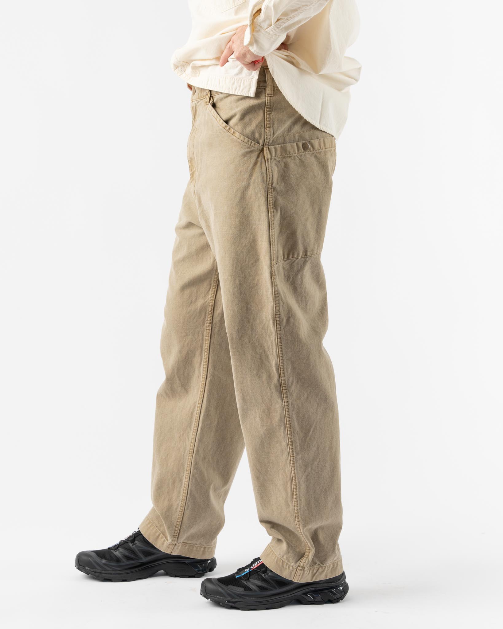 Pilgrim Surf + Supply Minimalist Salathe Pant in Khaki