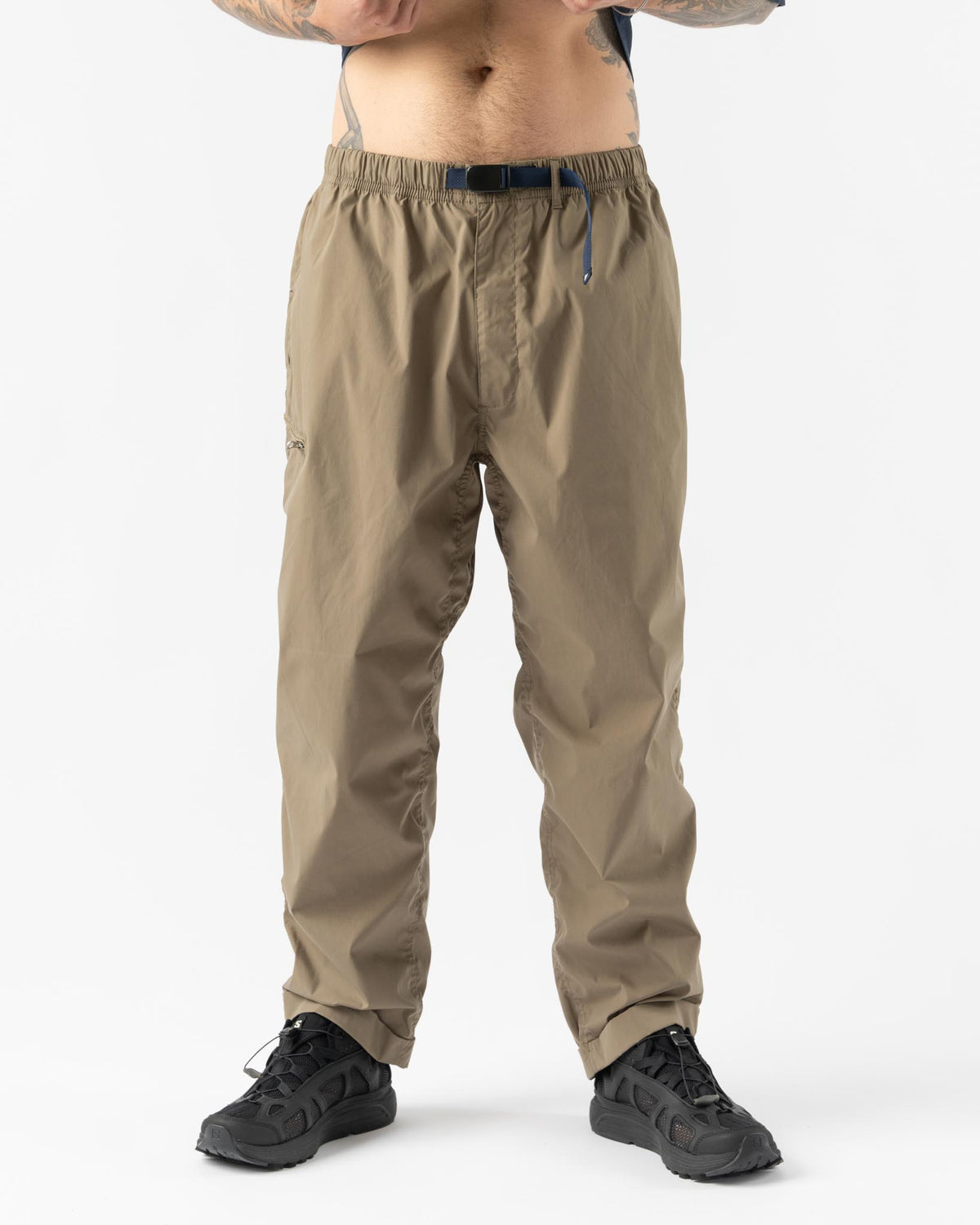 Pilgrim Surf + Supply Salathe Twill Climbing Pant in Navy Curated 