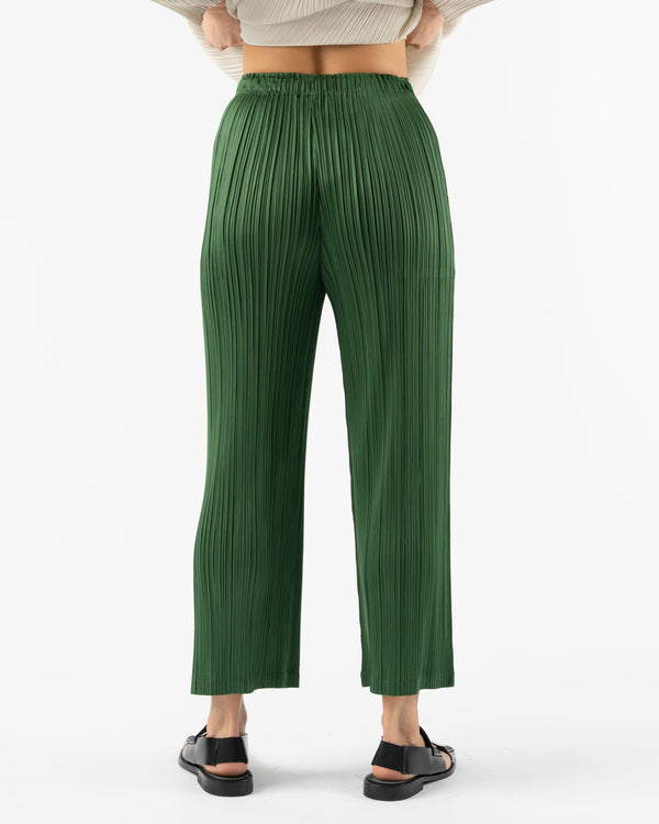 Pleats Please Issey Miyake February Monthly Colors Pants in Green