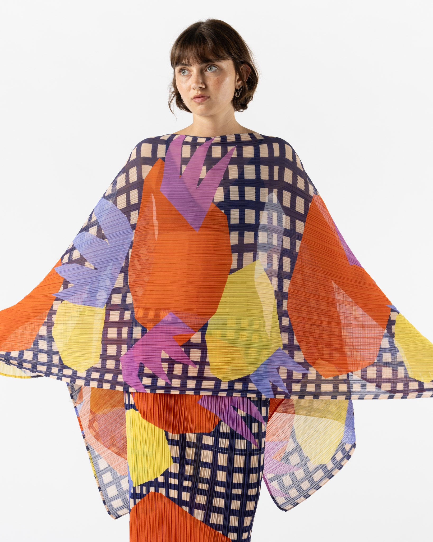 Pleats Please Issey Miyake Market Madame Top