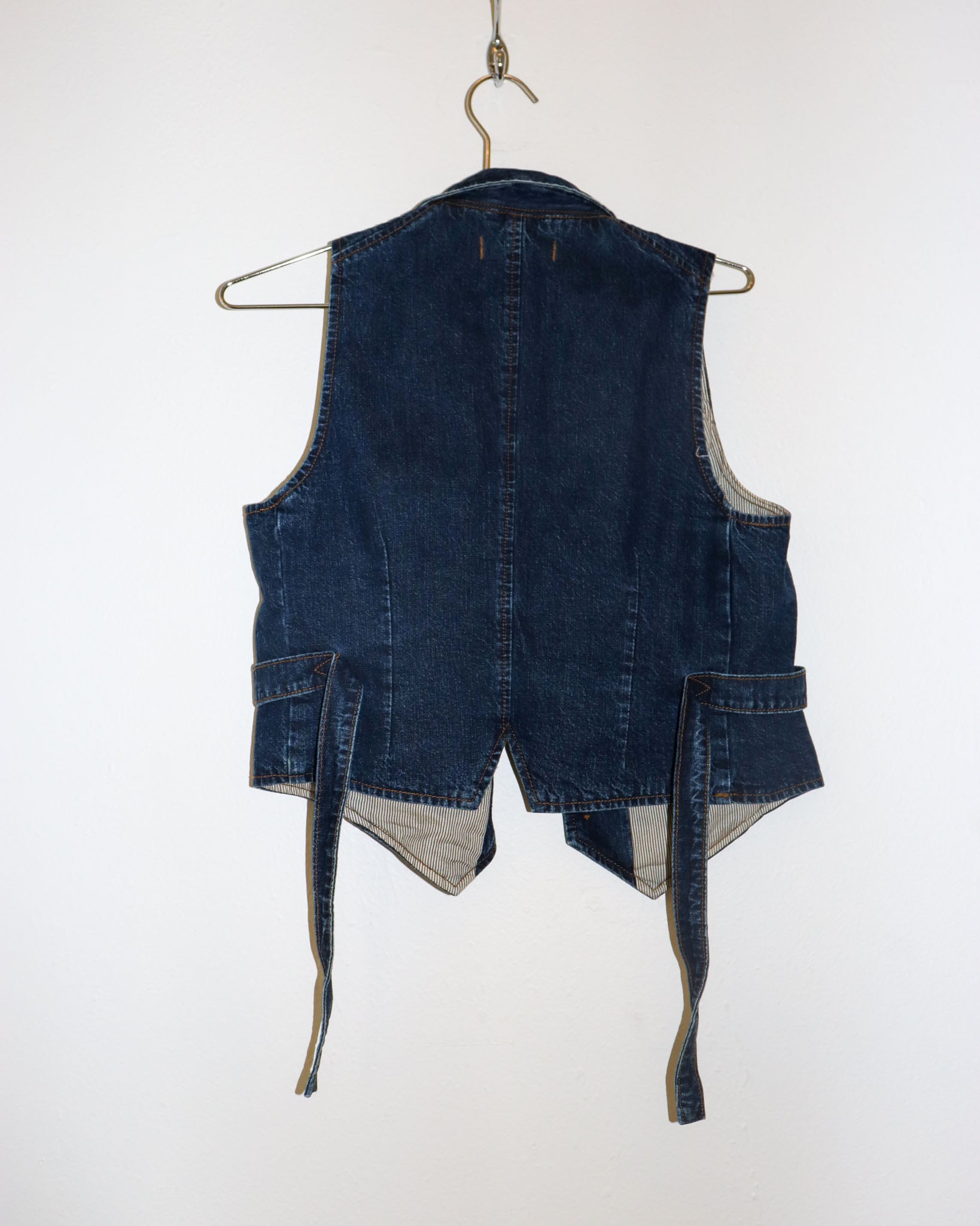 Pre-owned: Alex Mill Blue Denim Vest