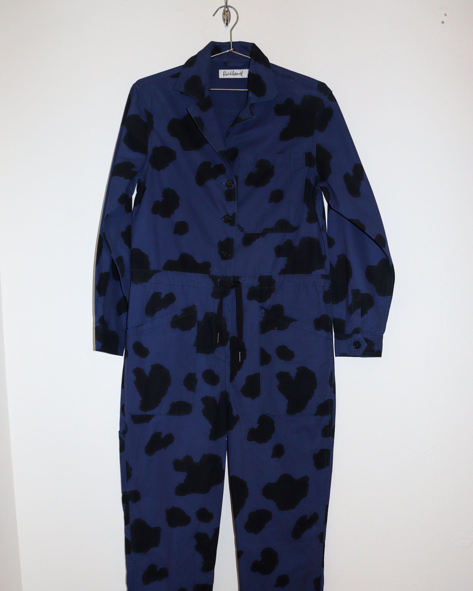 Pre-owned: Rachel Antinoff Ziggy Spotted Cow Jumpsuit