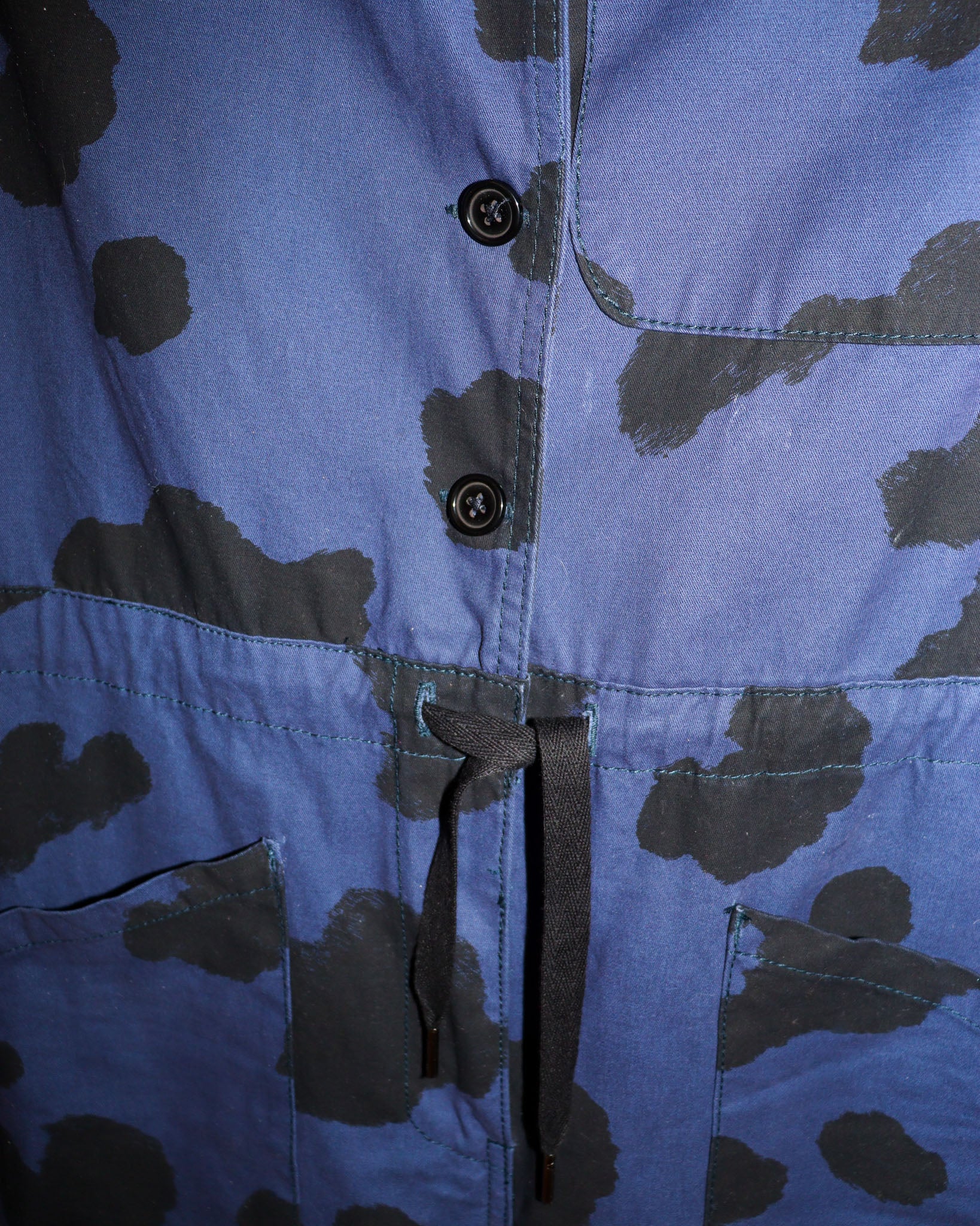 Pre-owned: Rachel Antinoff Ziggy Spotted Cow Jumpsuit