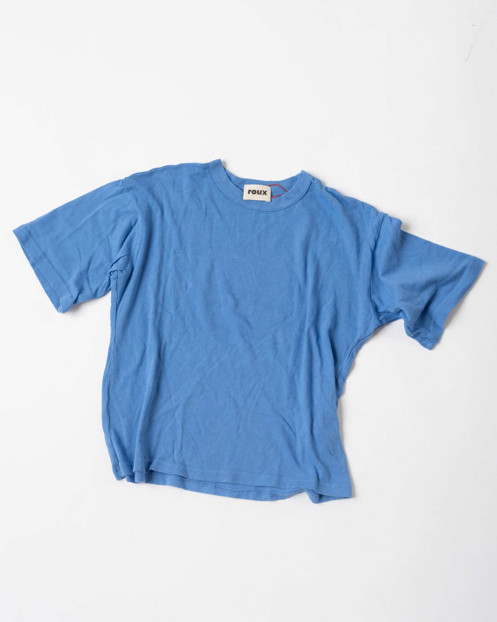 Roux August Tee in Cornflower Blue