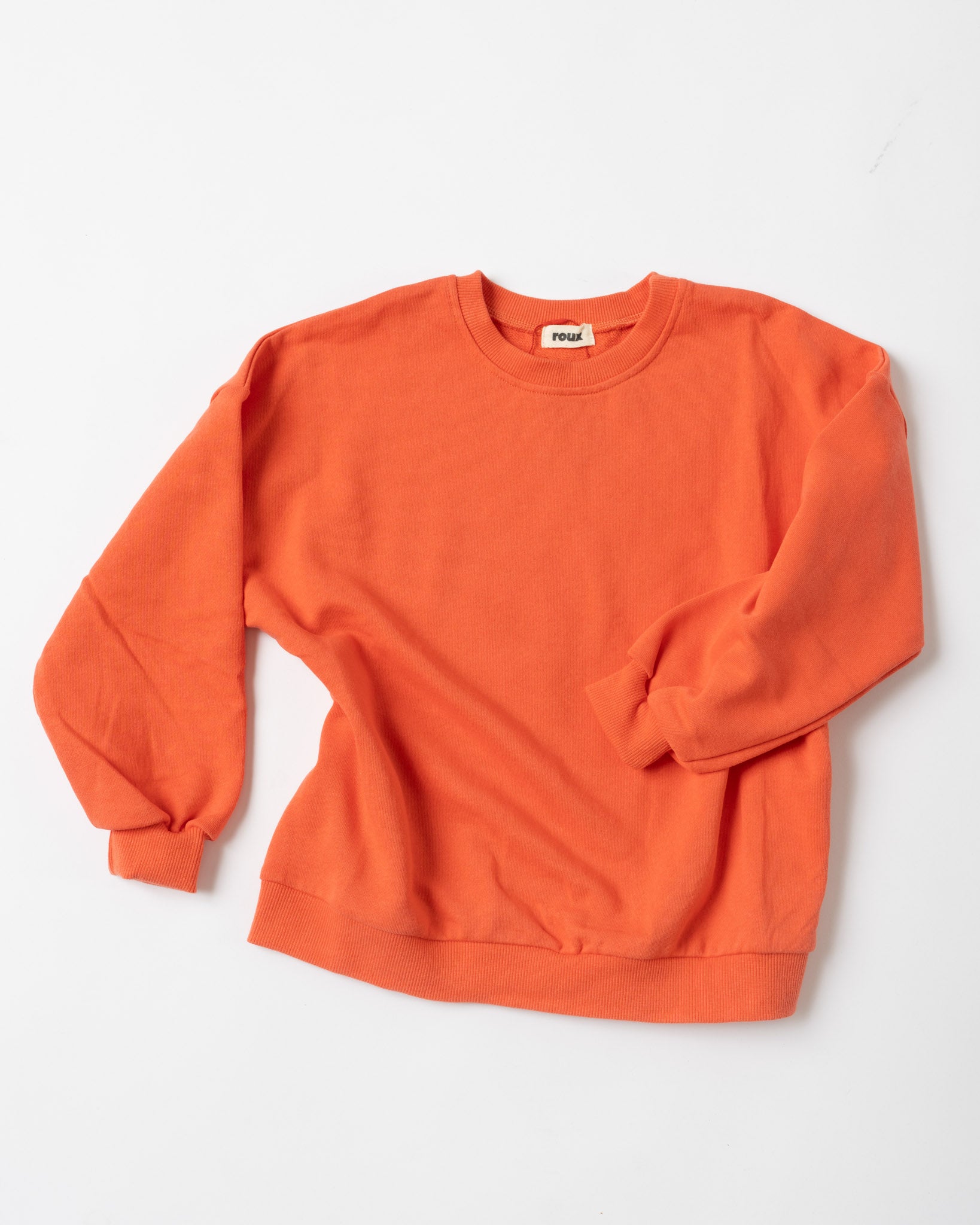 Roux Aleph Sweatshirt in Coral