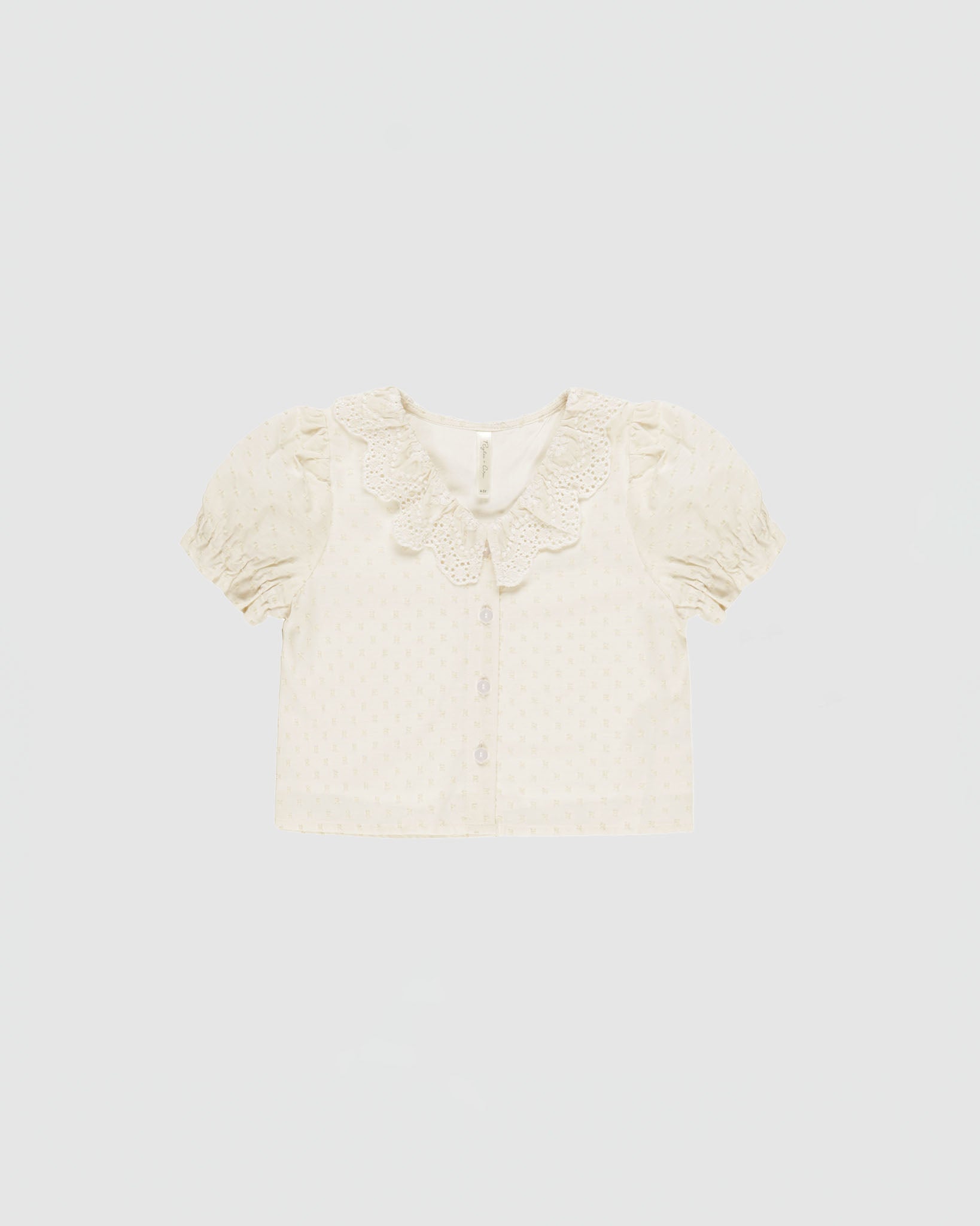 Rylee + Cru Bella Blouse in Natural