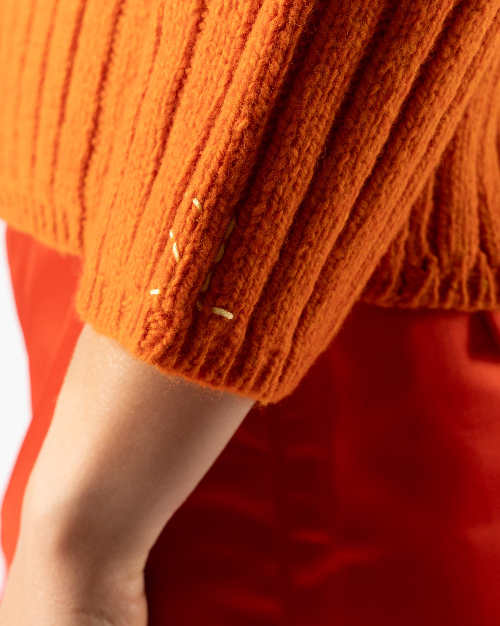 Sandy Liang Carlow Sweater in Orange