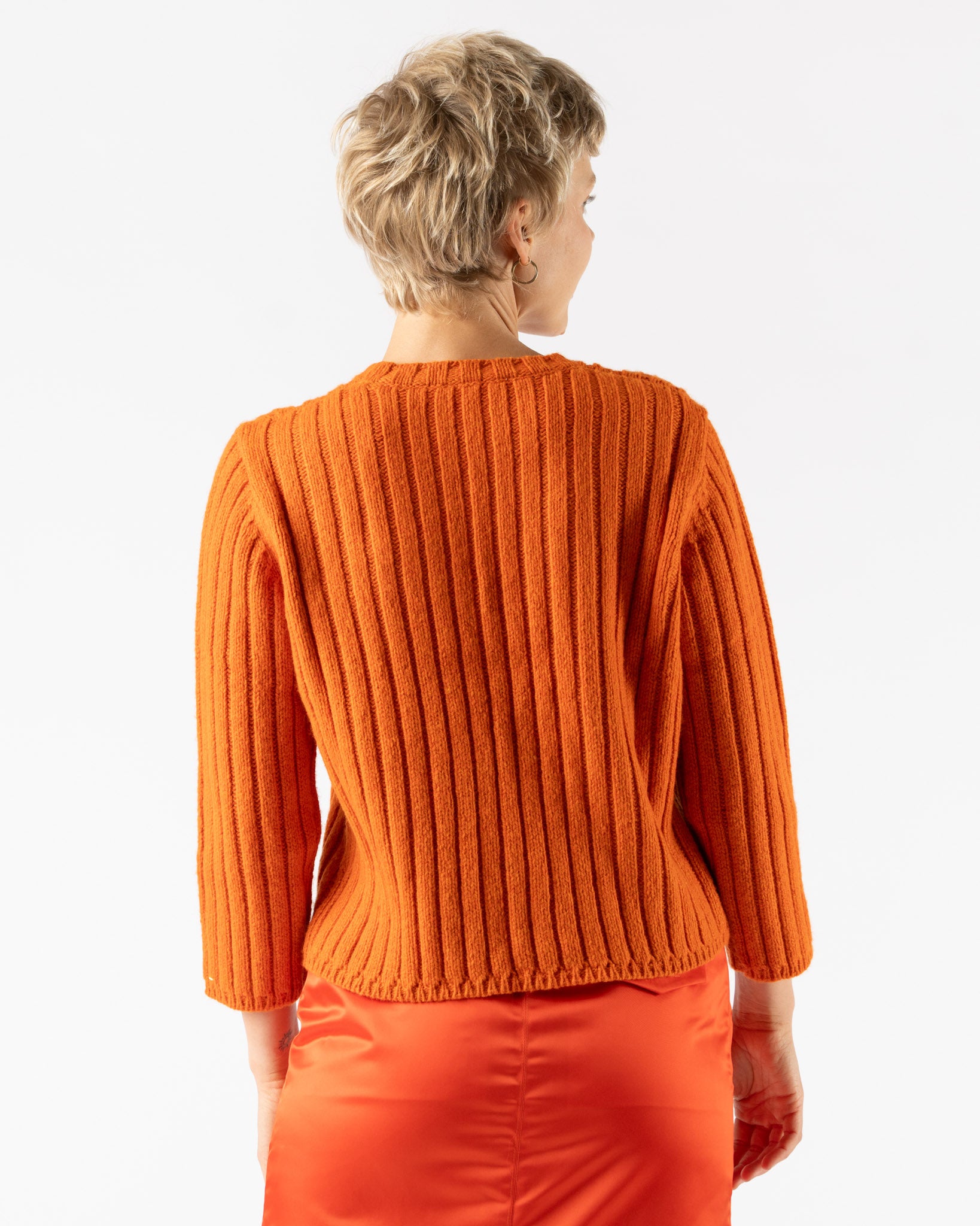 Sandy Liang Carlow Sweater in Orange