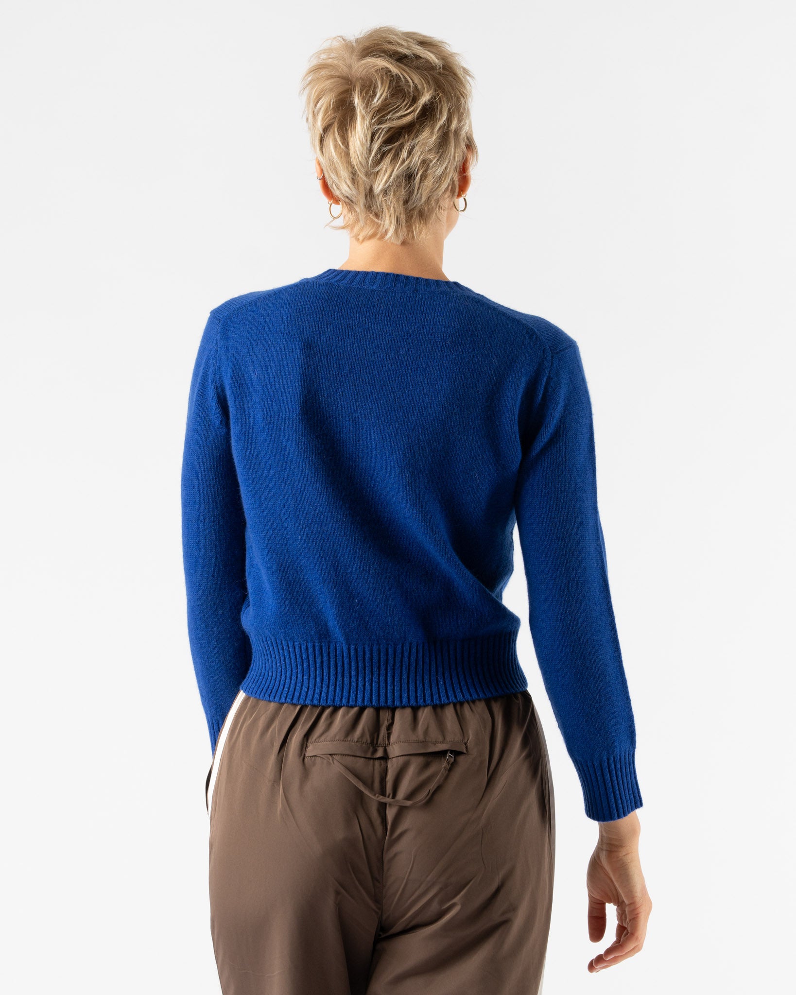 Sandy Liang Pino Cashmere Sweater in Blue