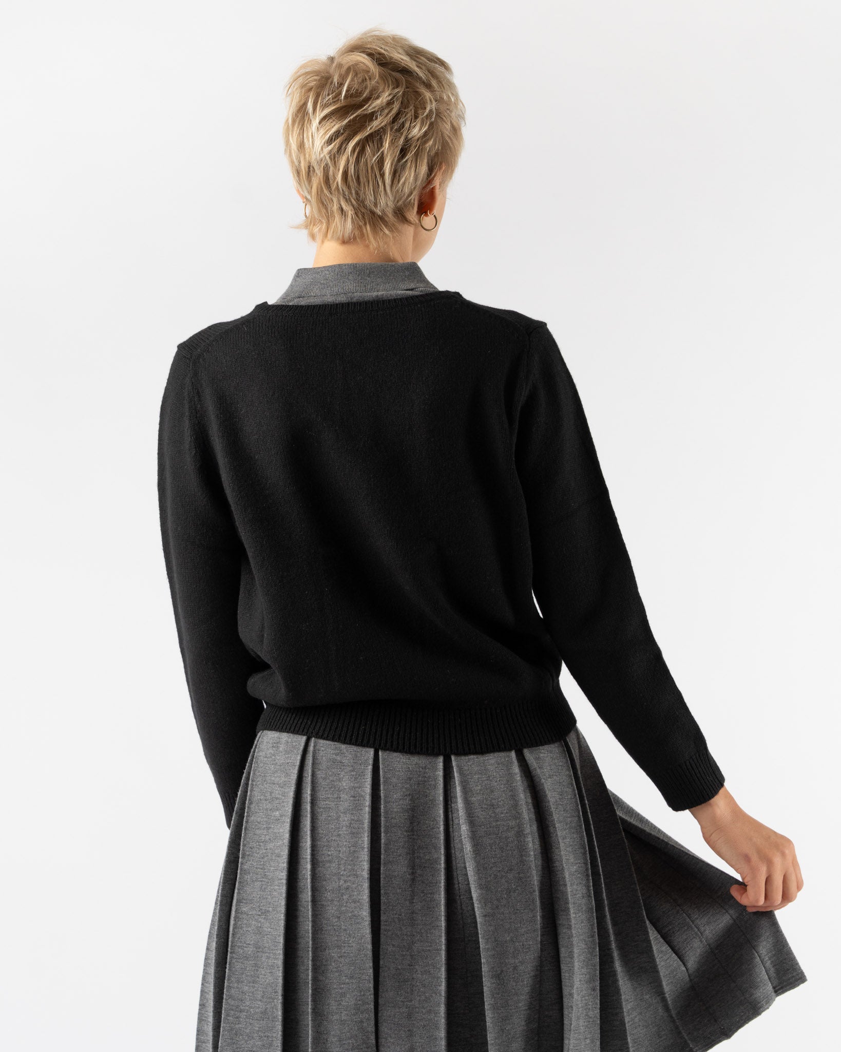 Sandy Liang Wesley Sweater in Black