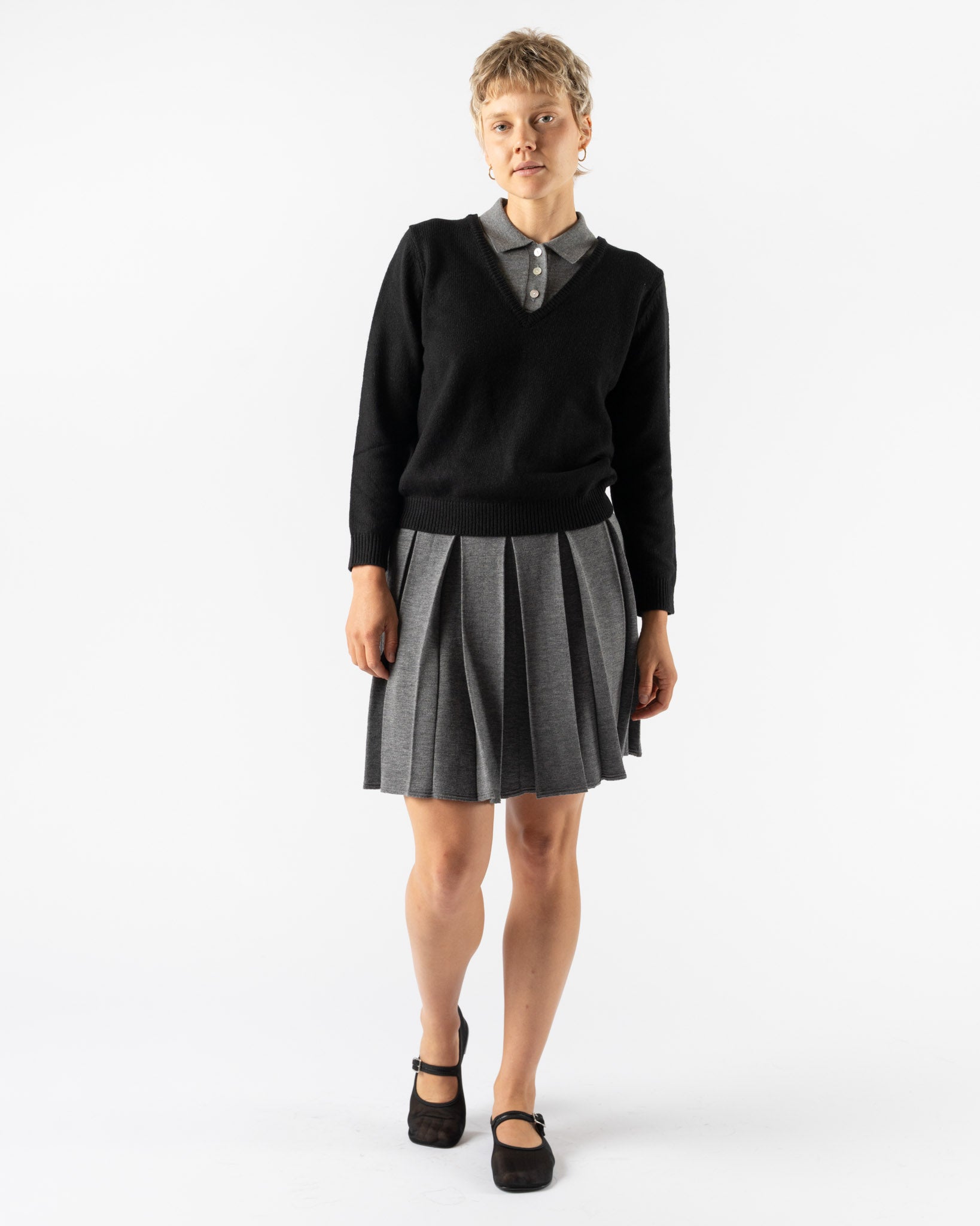 Sandy Liang Wesley Sweater in Black