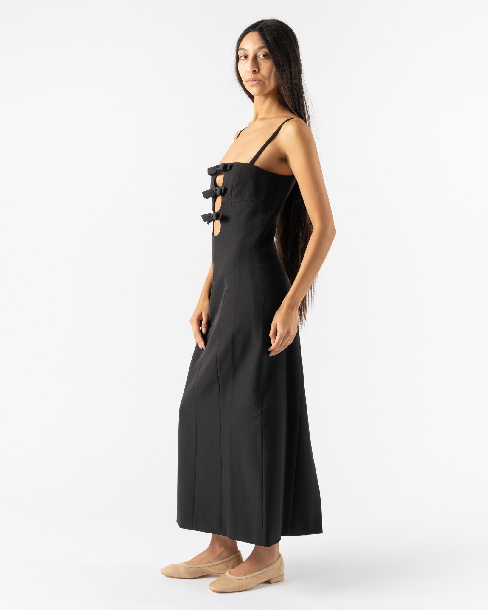 Sandy Liang Sen Dress in Black