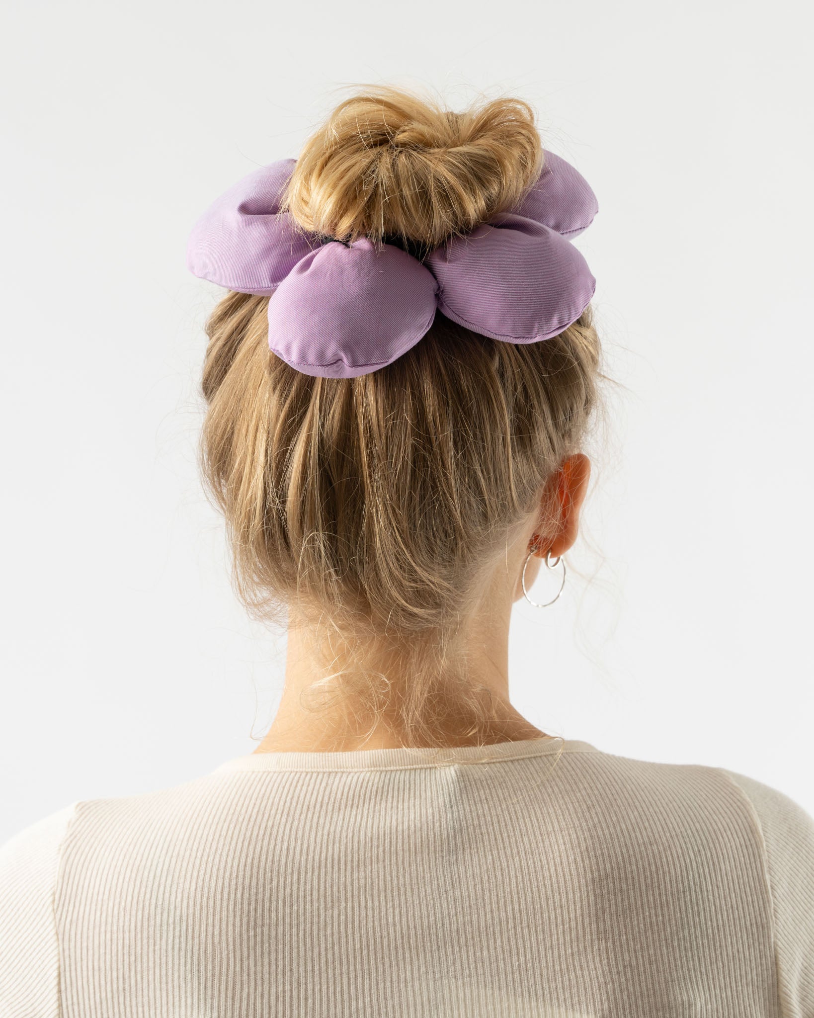 Sarah Miller Lavender Scrunchie