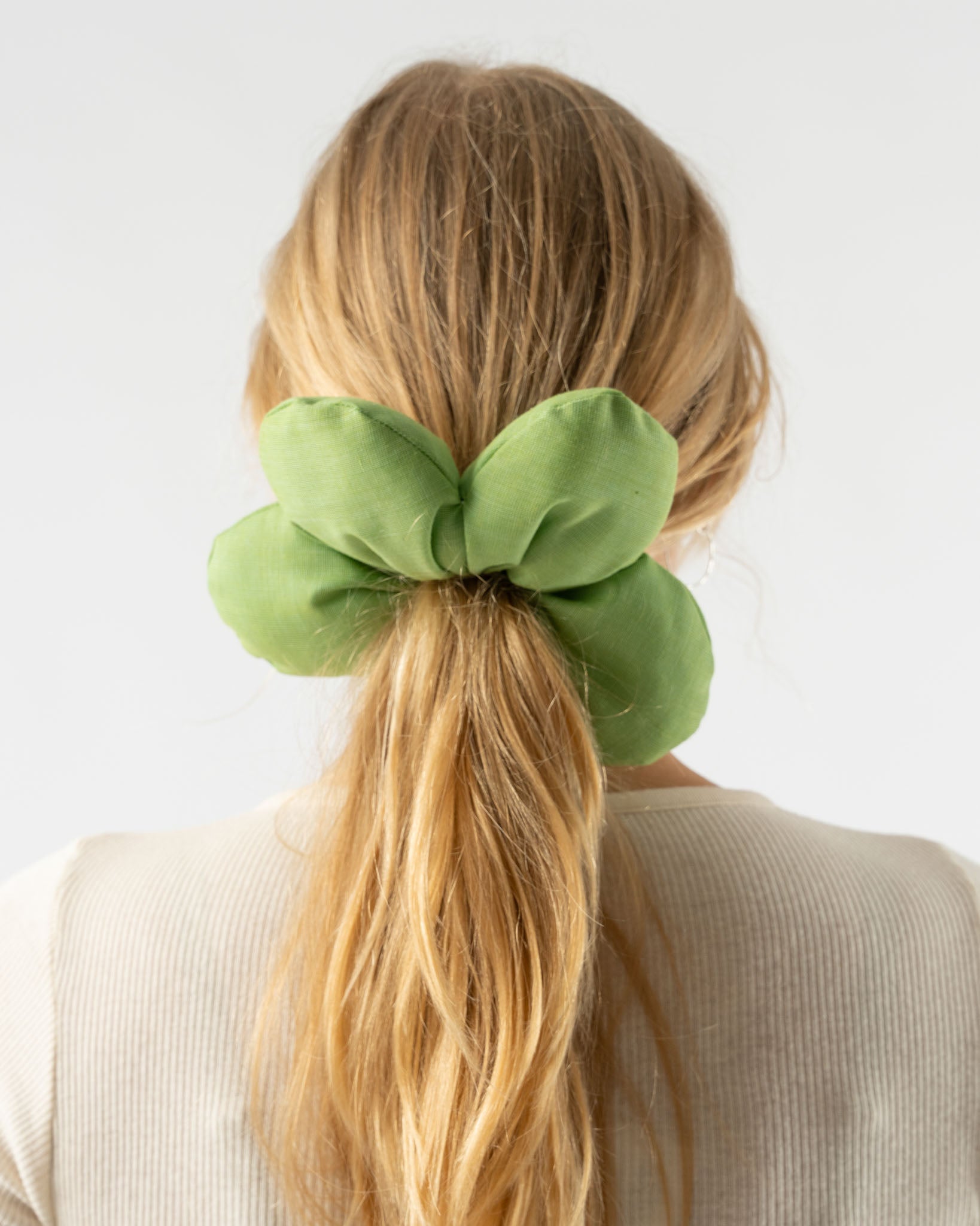 Sarah Miller Green Scrunchie