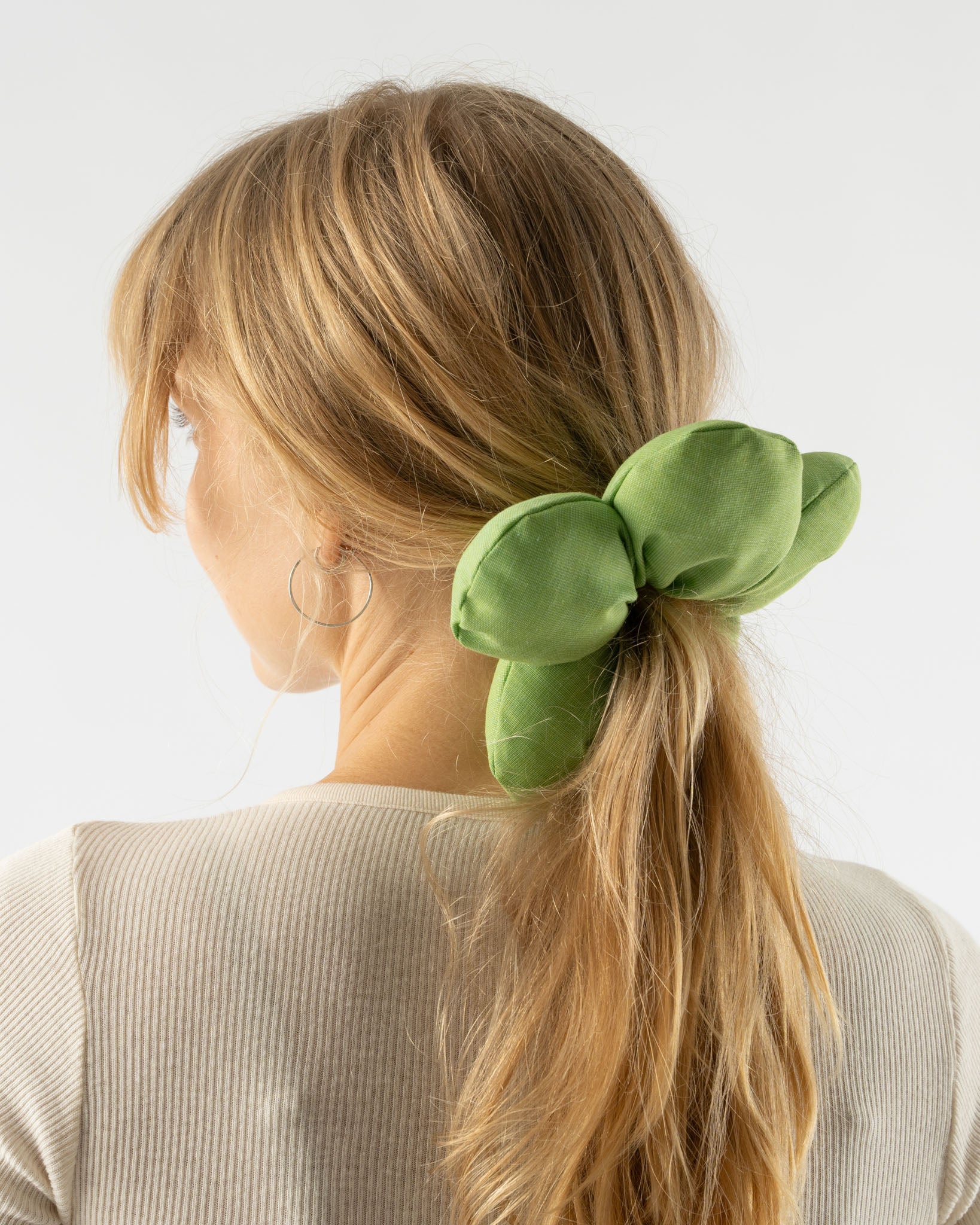 Sarah Miller Green Scrunchie