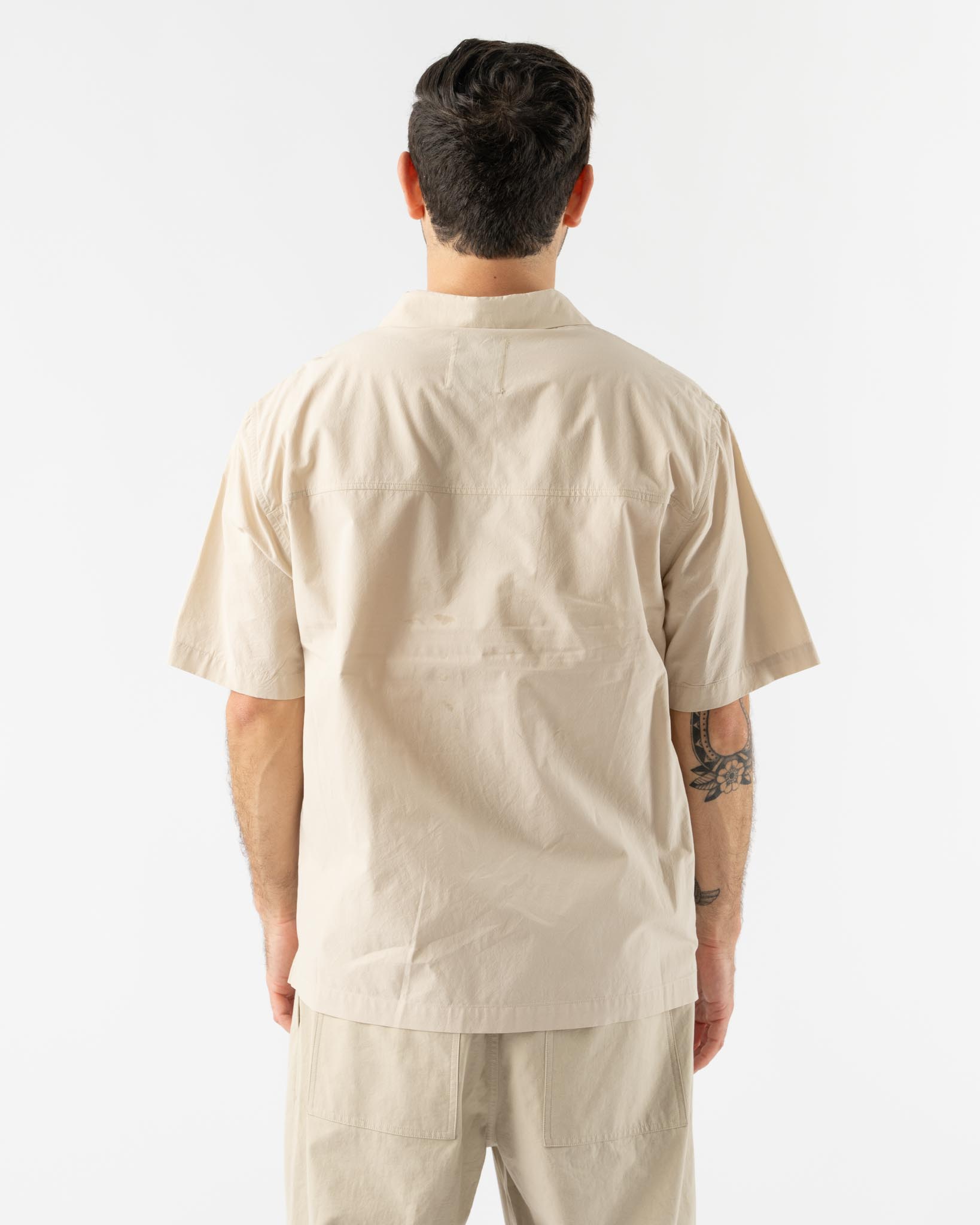 Satta Camp Shirt in Ecru