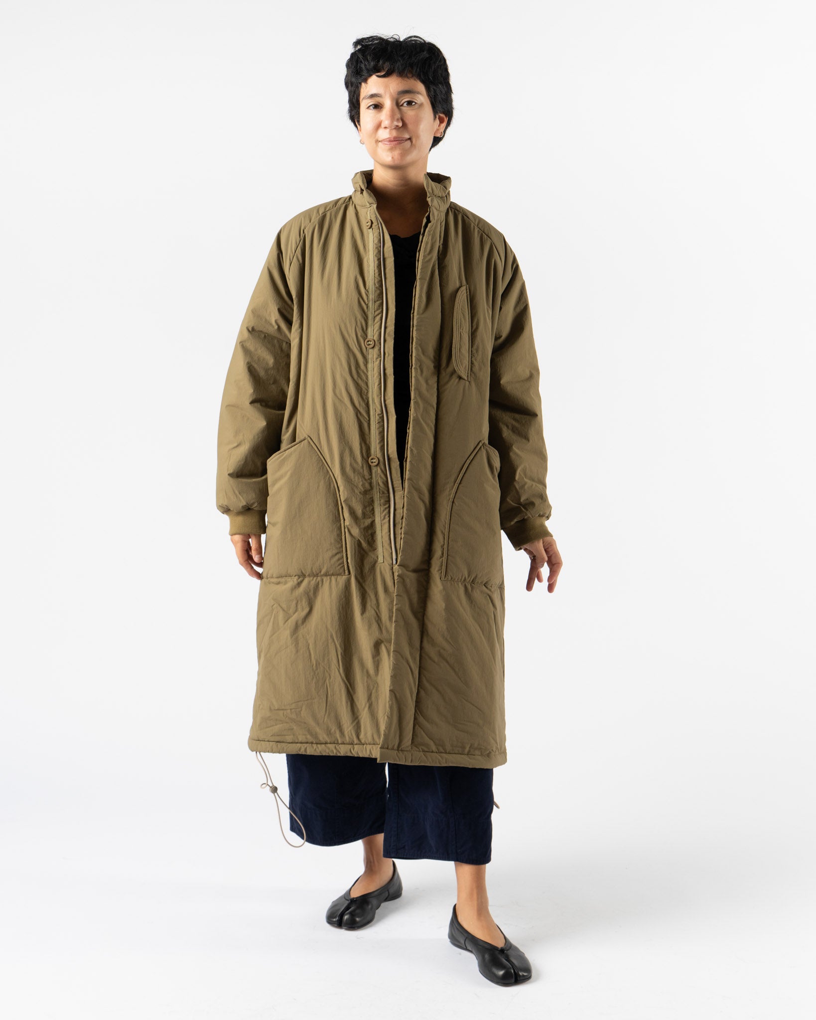 Satta Lightly Padded Parka in Olive