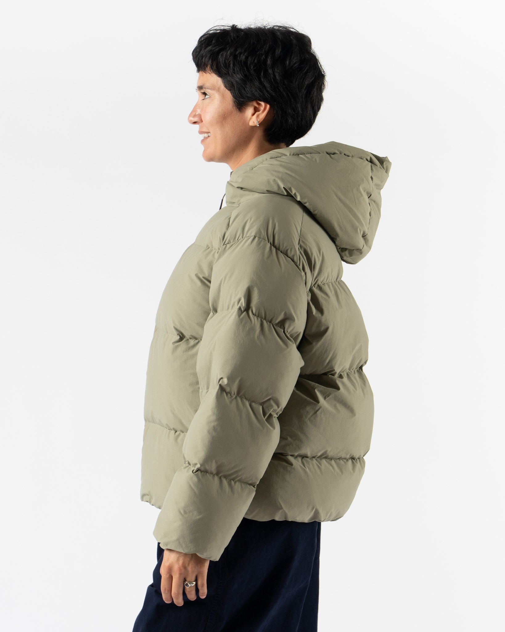 Satta Puffer Jacket in Light Olive