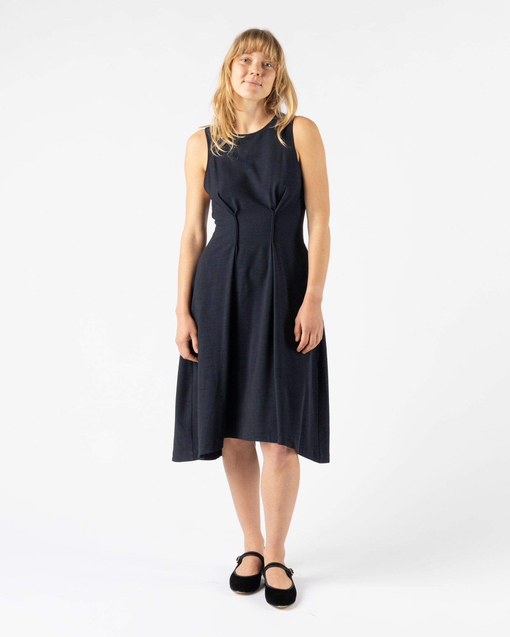 Pre-Owned: Henrik Vibskov Free Dress in Dark Blue