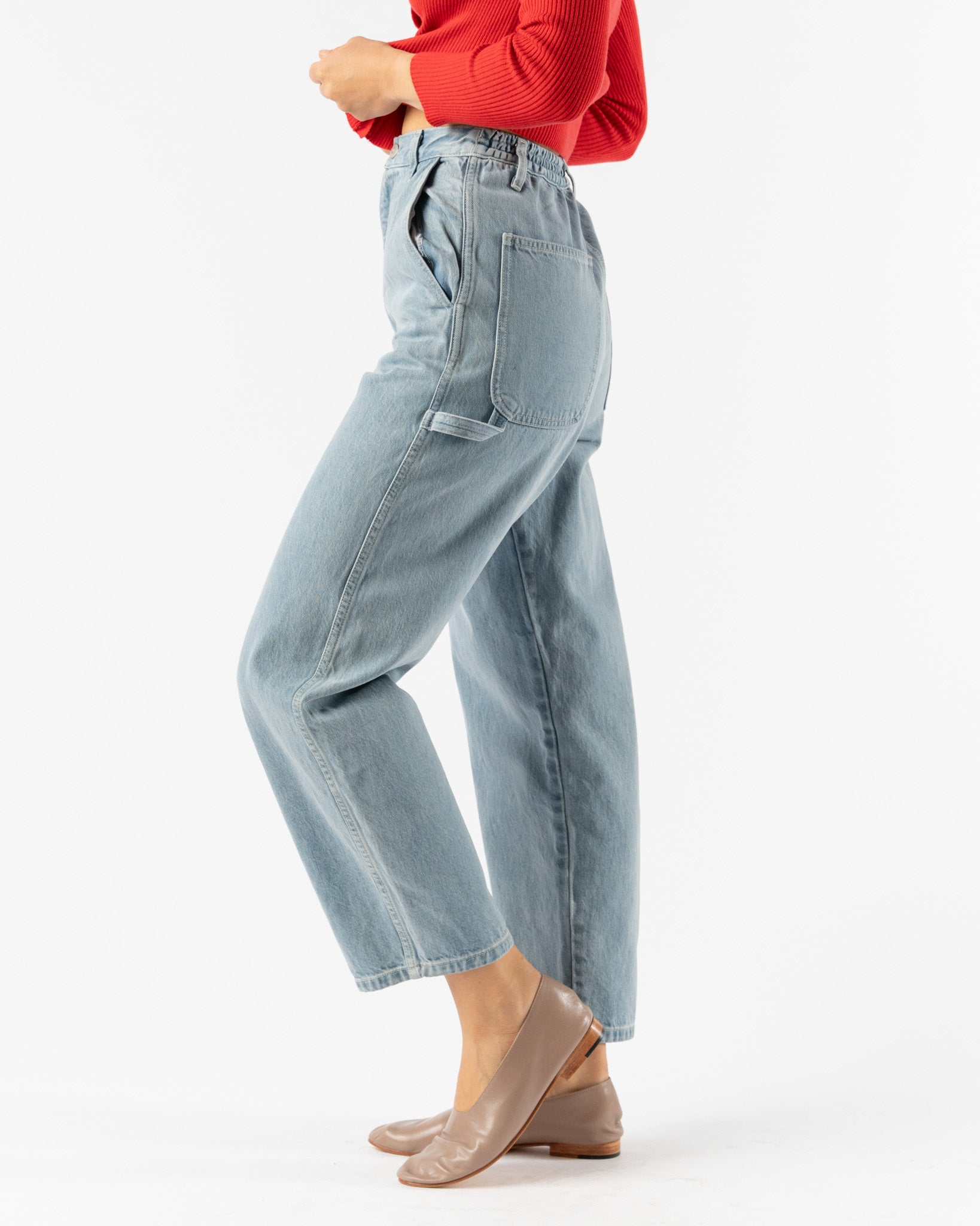 Shaina Mote Chore Pant in Mineral Blue
