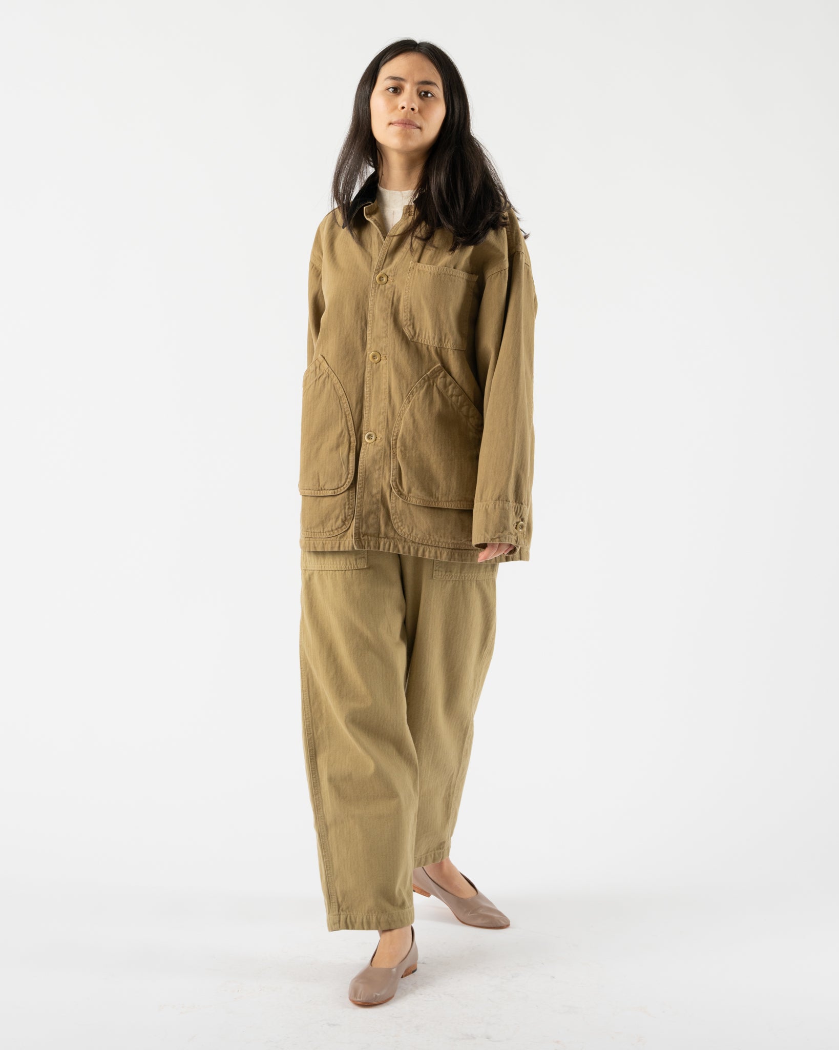 Shaina Mote Painter Pant in Kelp