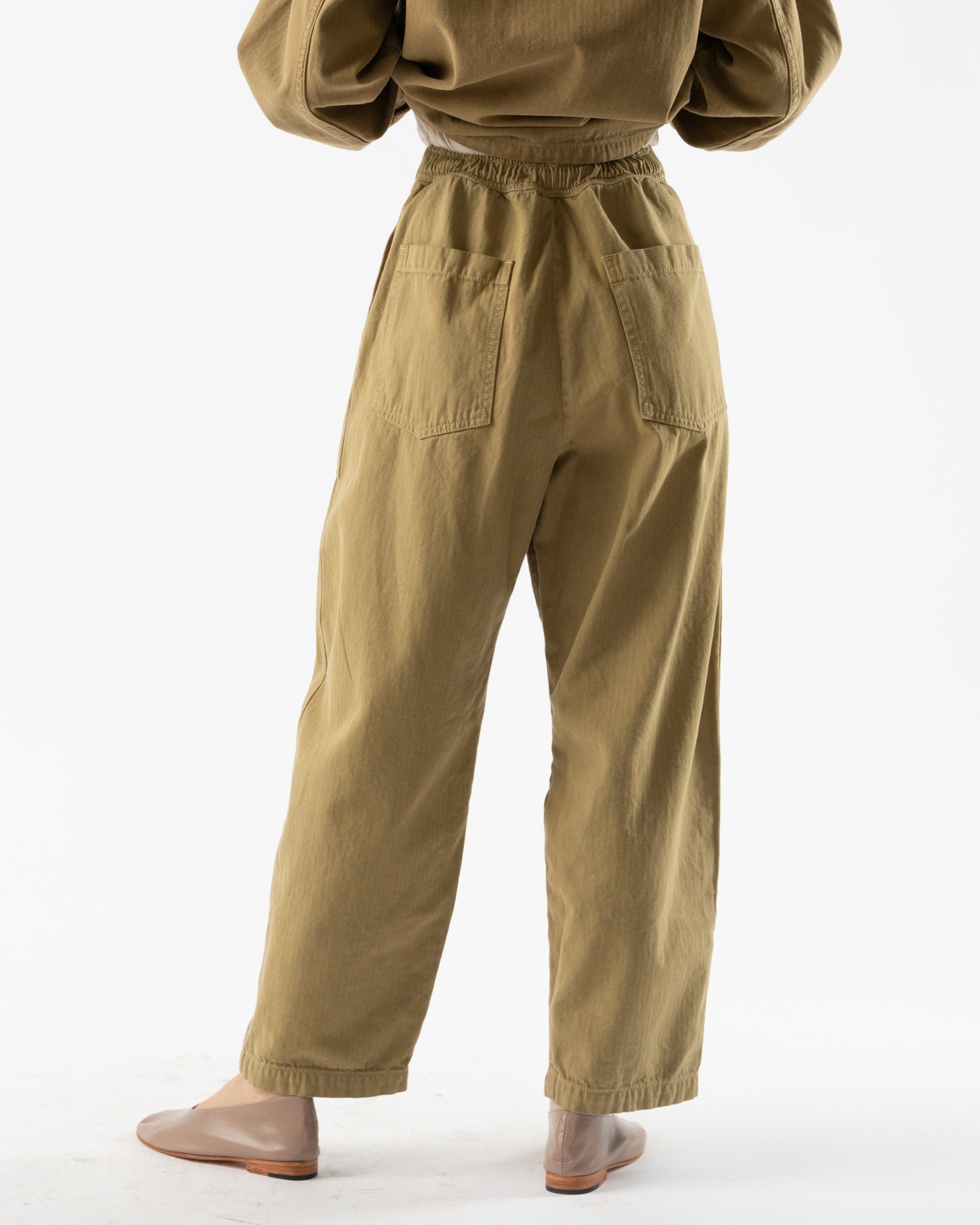 Shaina Mote Painter Pant in Kelp