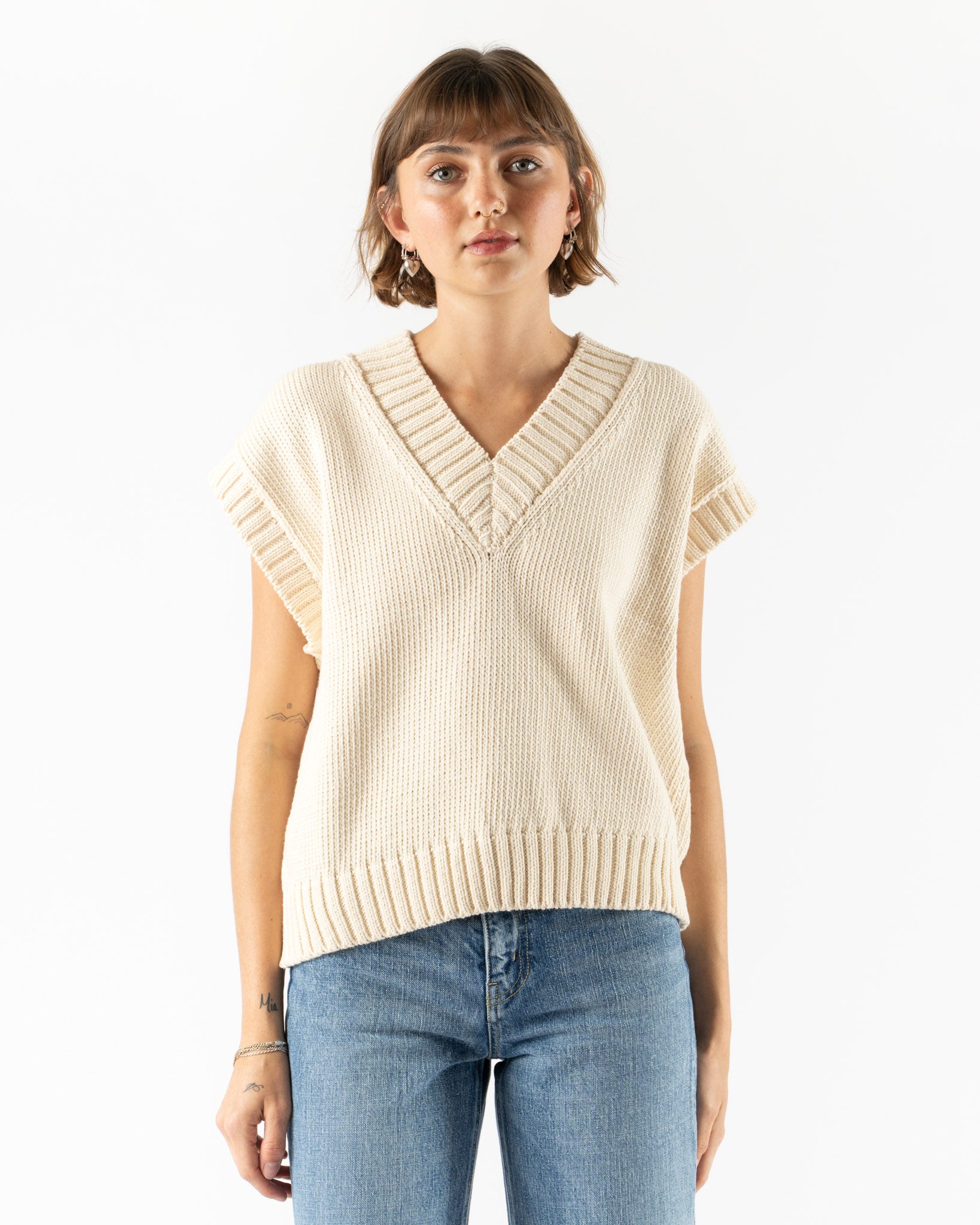 Shaina Mote Lalo Vest in Natural