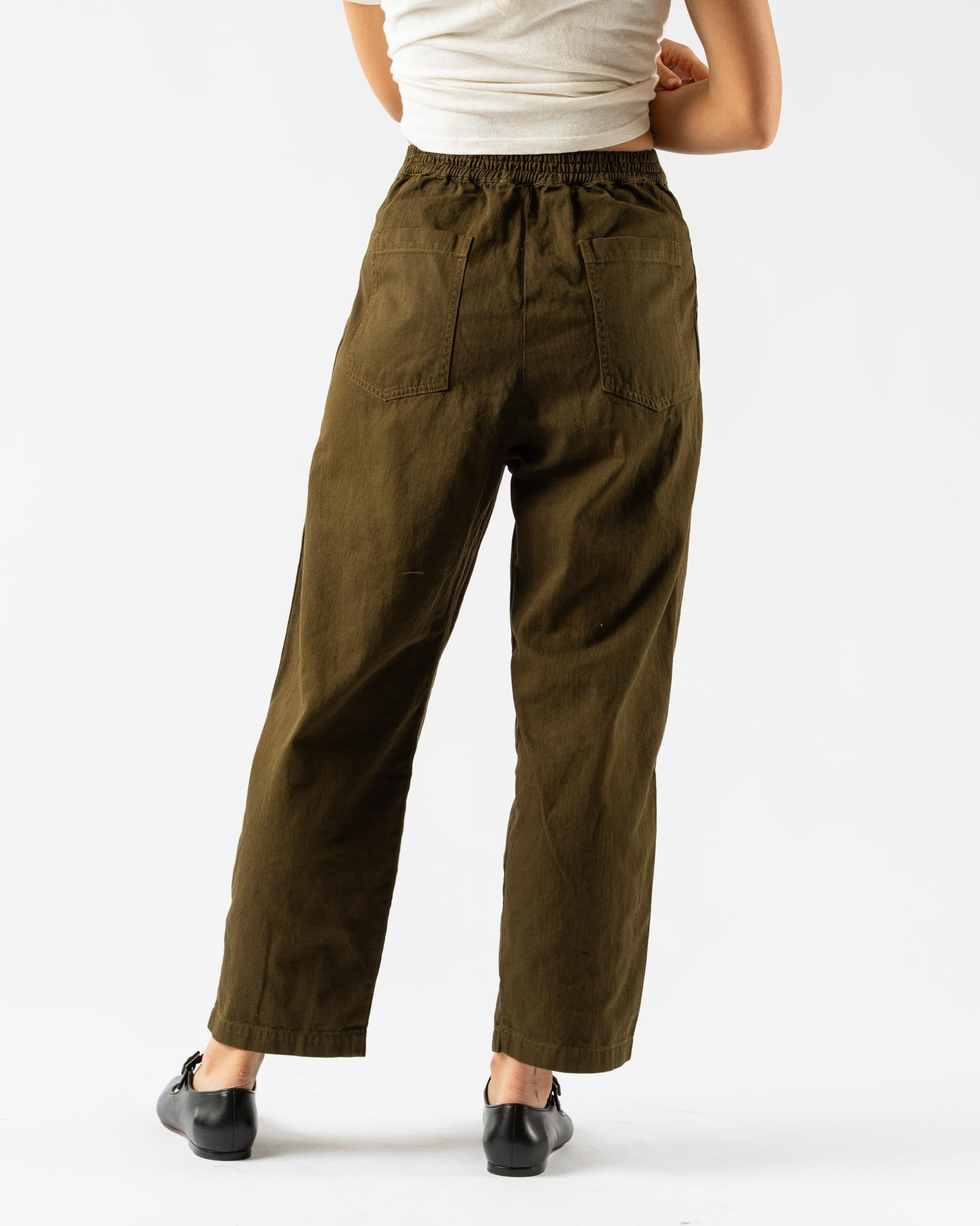 Shaina Mote Painter Pant in Olive