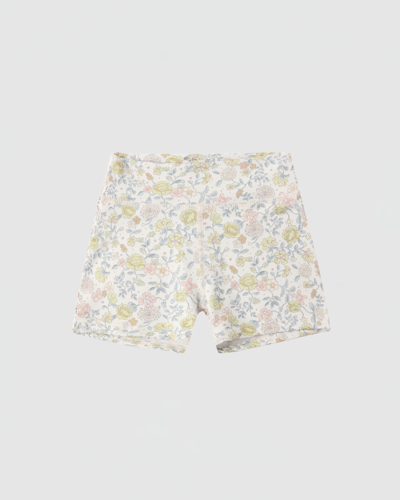 Rylee + Cru Shortie Short in Citron Bloom