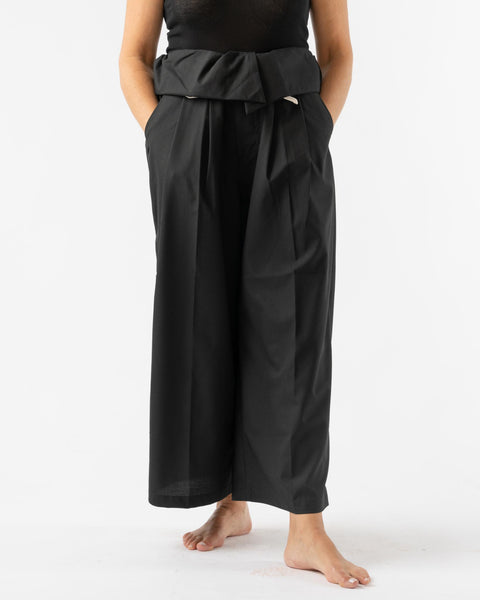 Sillage Gurkha Pants in Black Curated at Jake and Jones