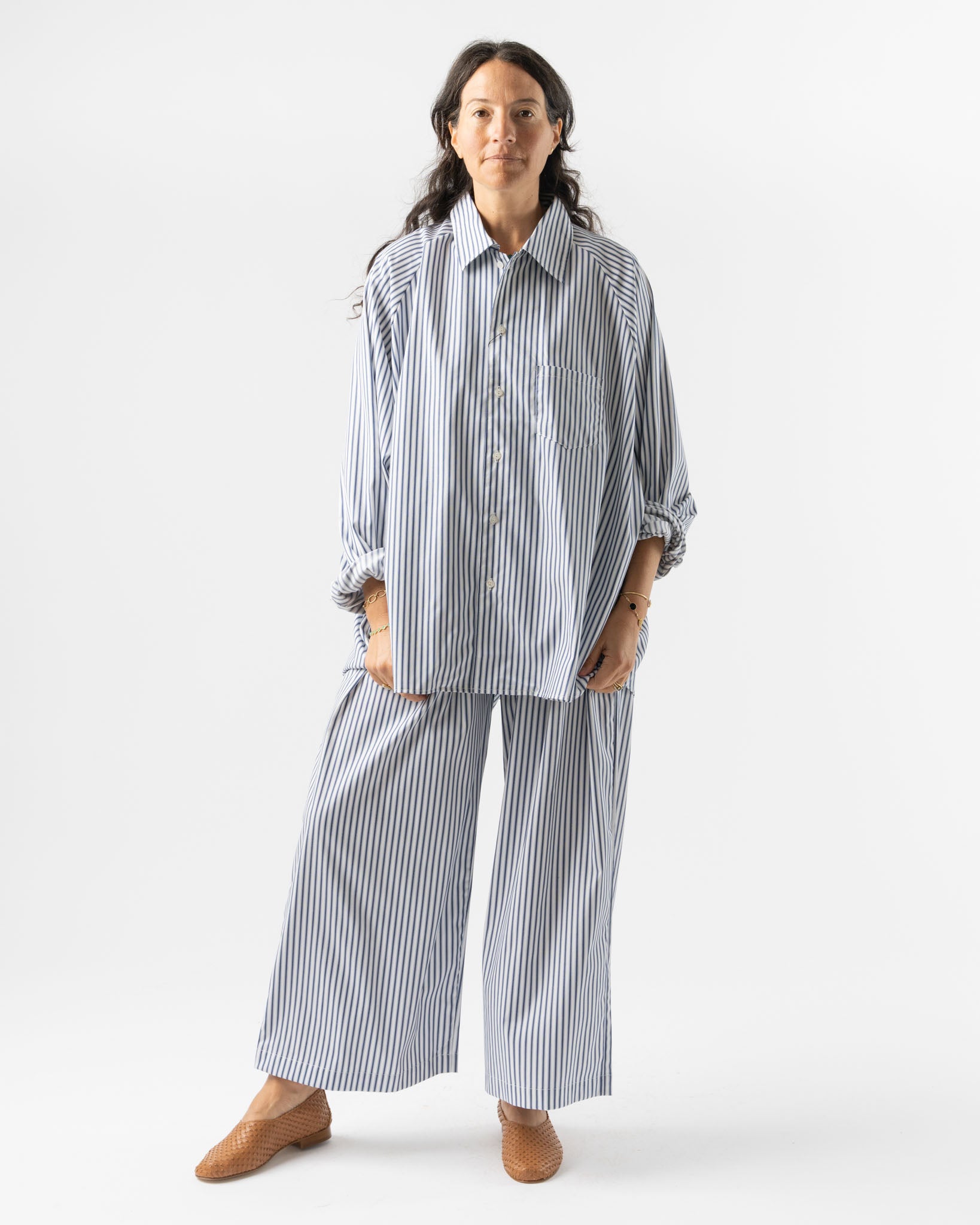 Sillage PJ Set in White