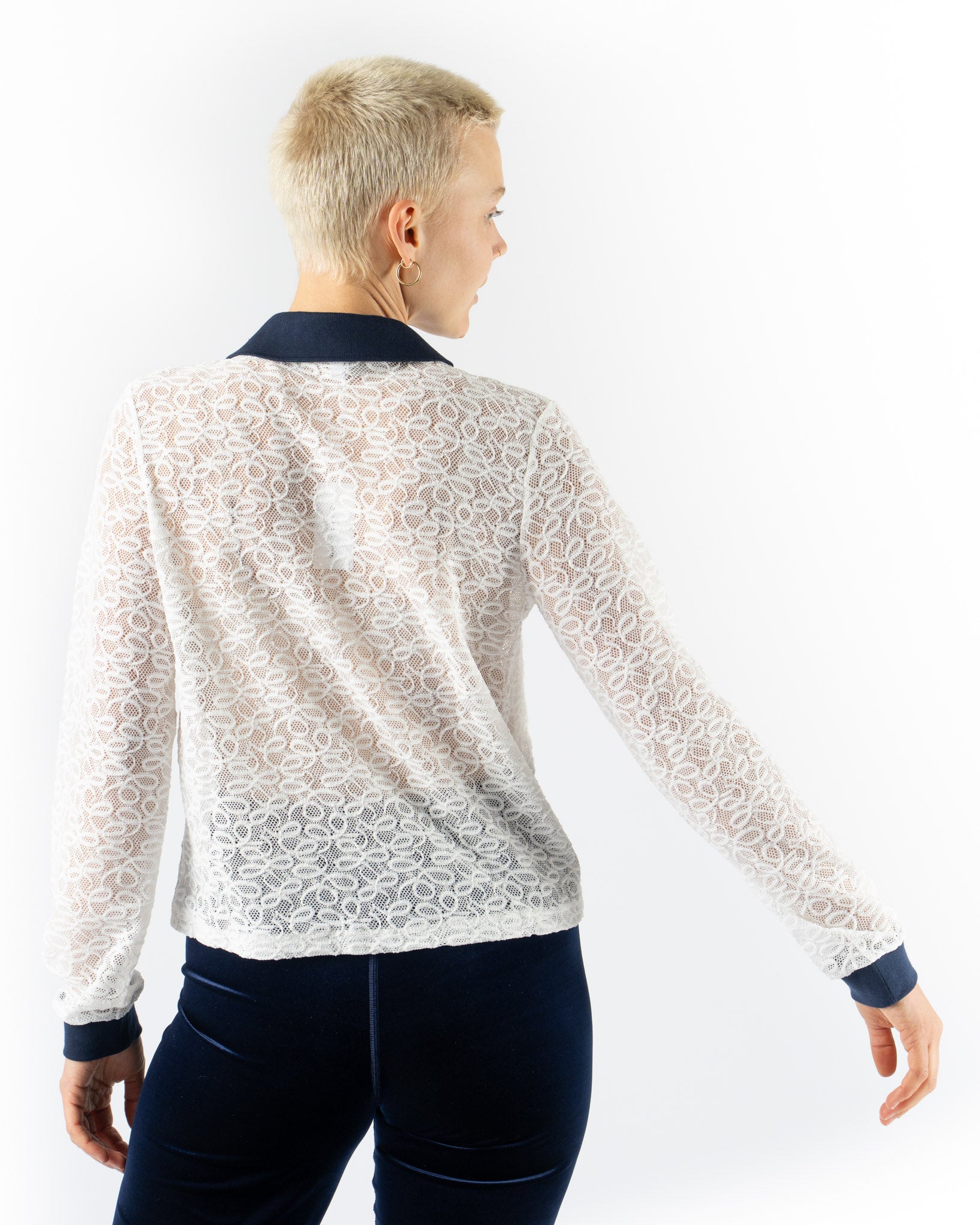 Simone Wild Trikot Top in White