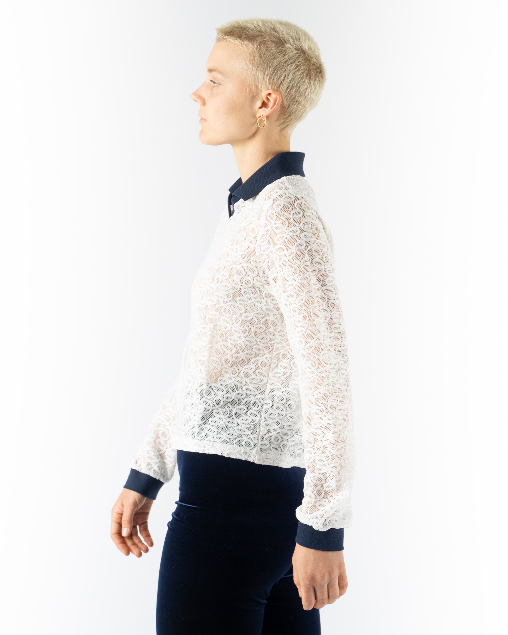 Simone Wild Trikot Top in White