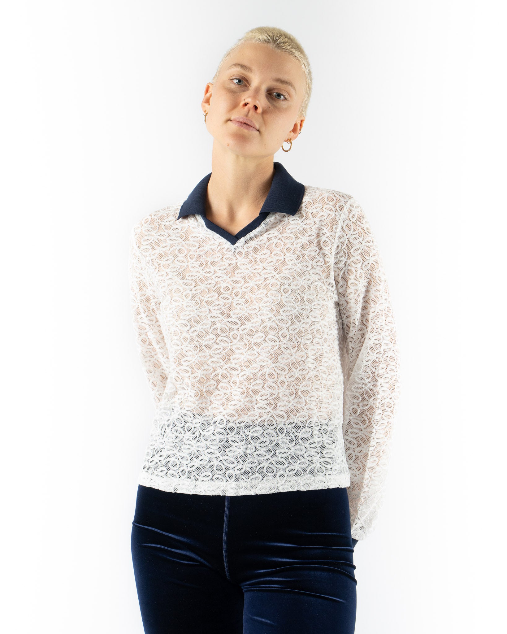 Simone Wild Trikot Top in White