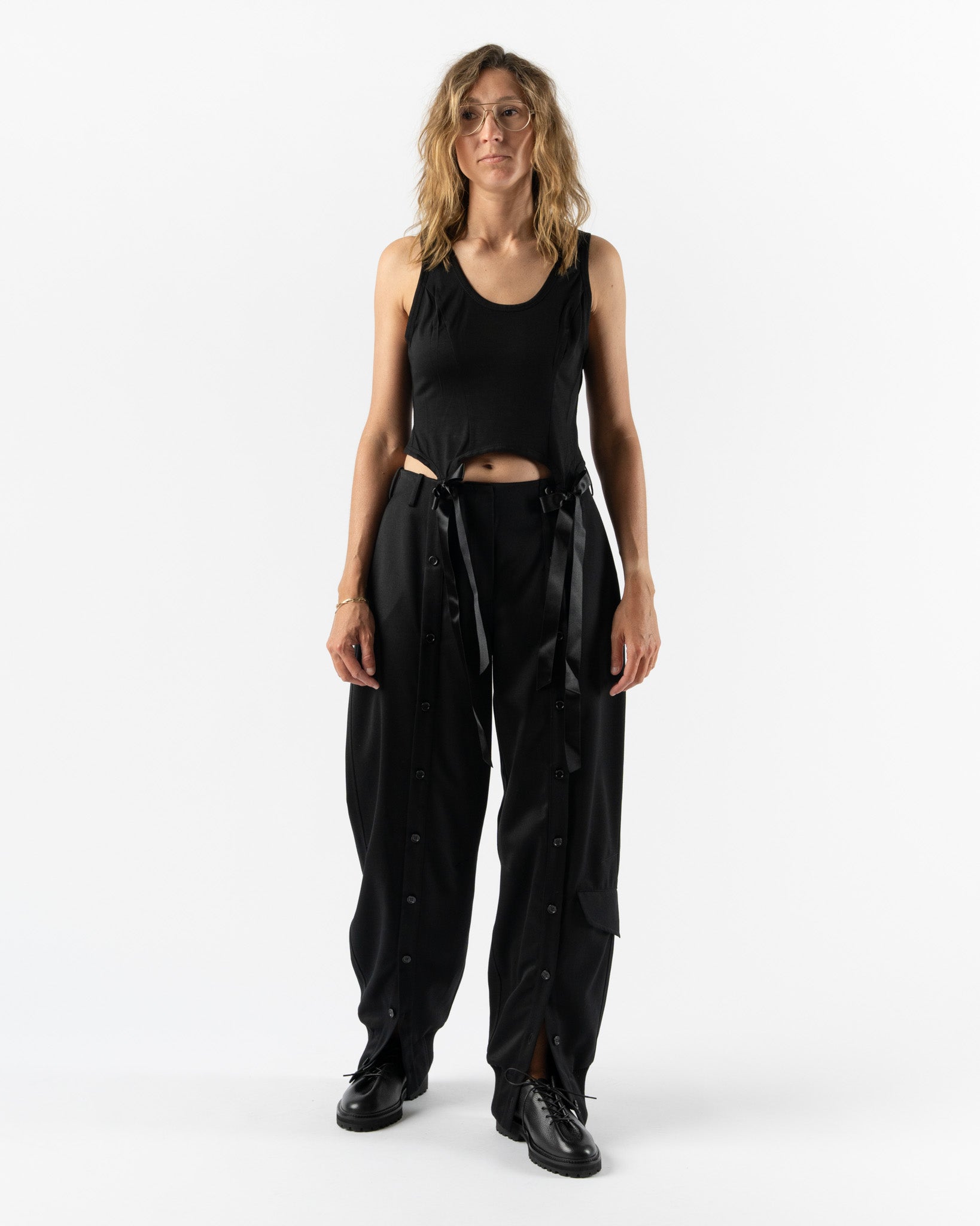 Simone Rocha Easy Tank with Bow Details