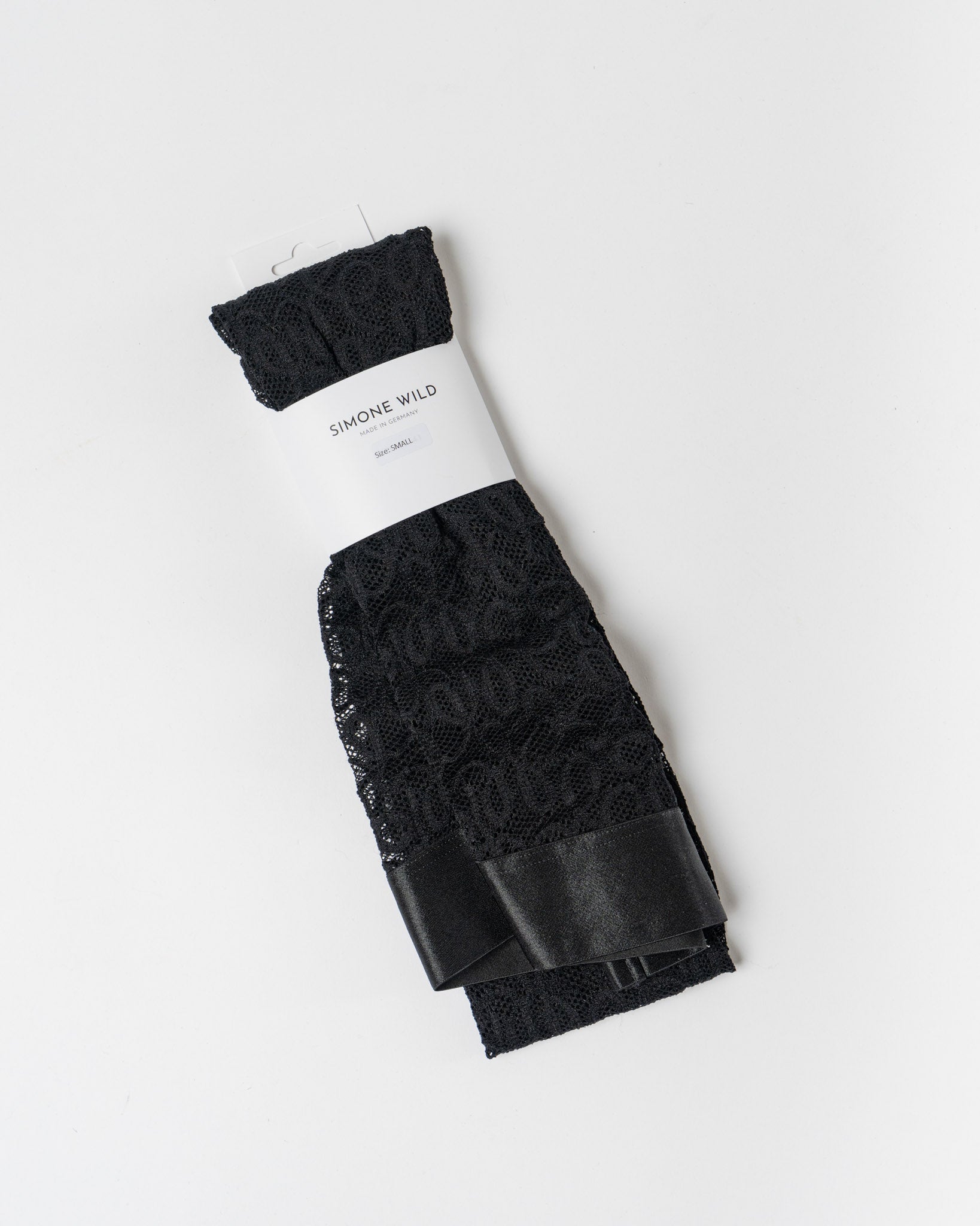 Simone Wild Lace Tights in Black