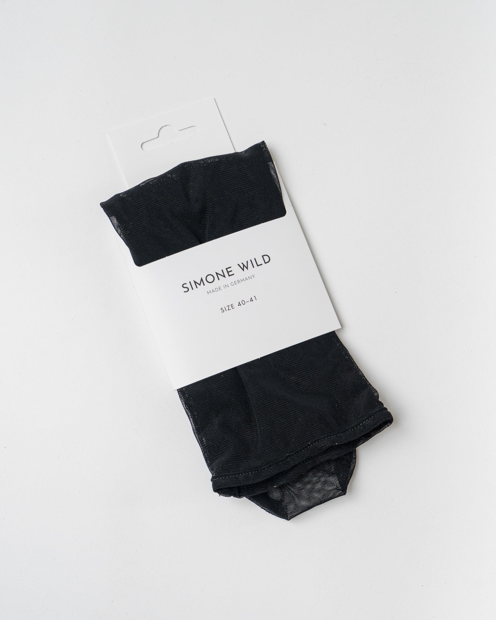 Simone Wild Mesh Ankle Socks in Black