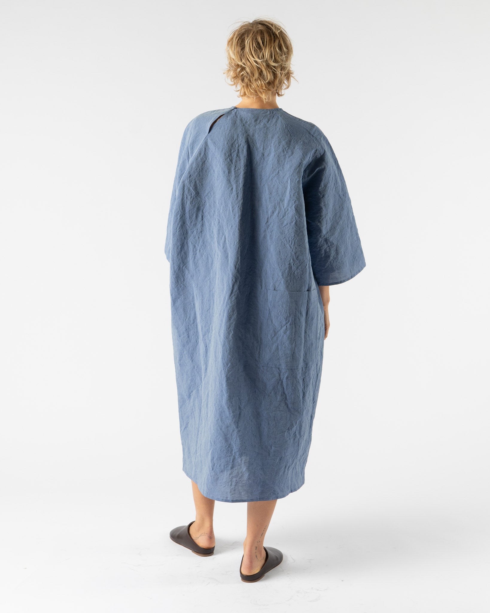 Sofie D'Hoore Diya Dress in Blue Jeans