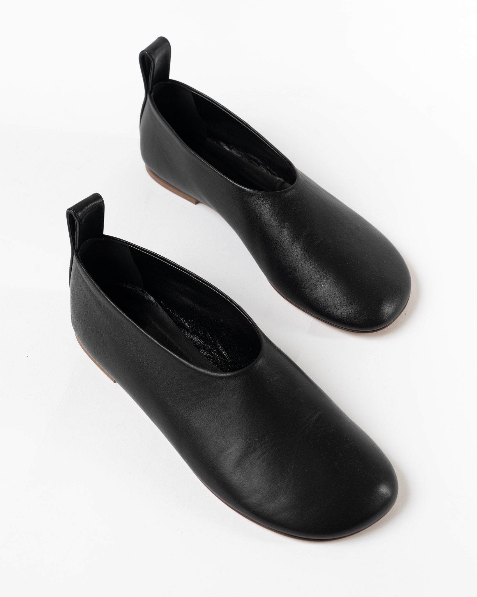Sofie D'Hoore Fontana Ballerinas in Leather Black