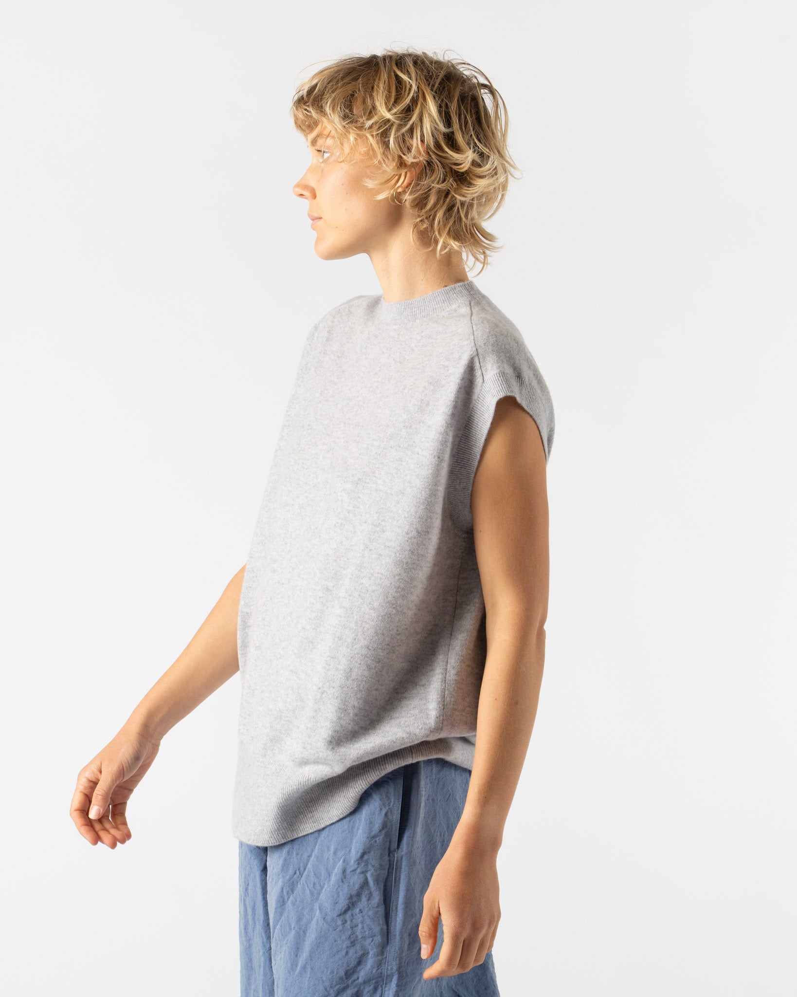 Sofie D'Hoore Mistle Pullover in Light Grey