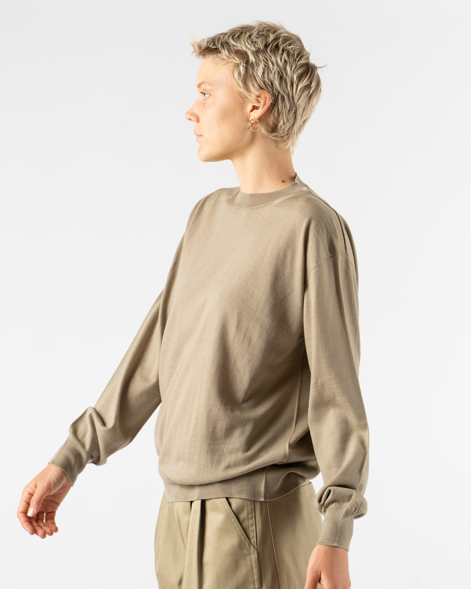 Sofie D'Hoore Muscat Crew Neck Pullover in Cord