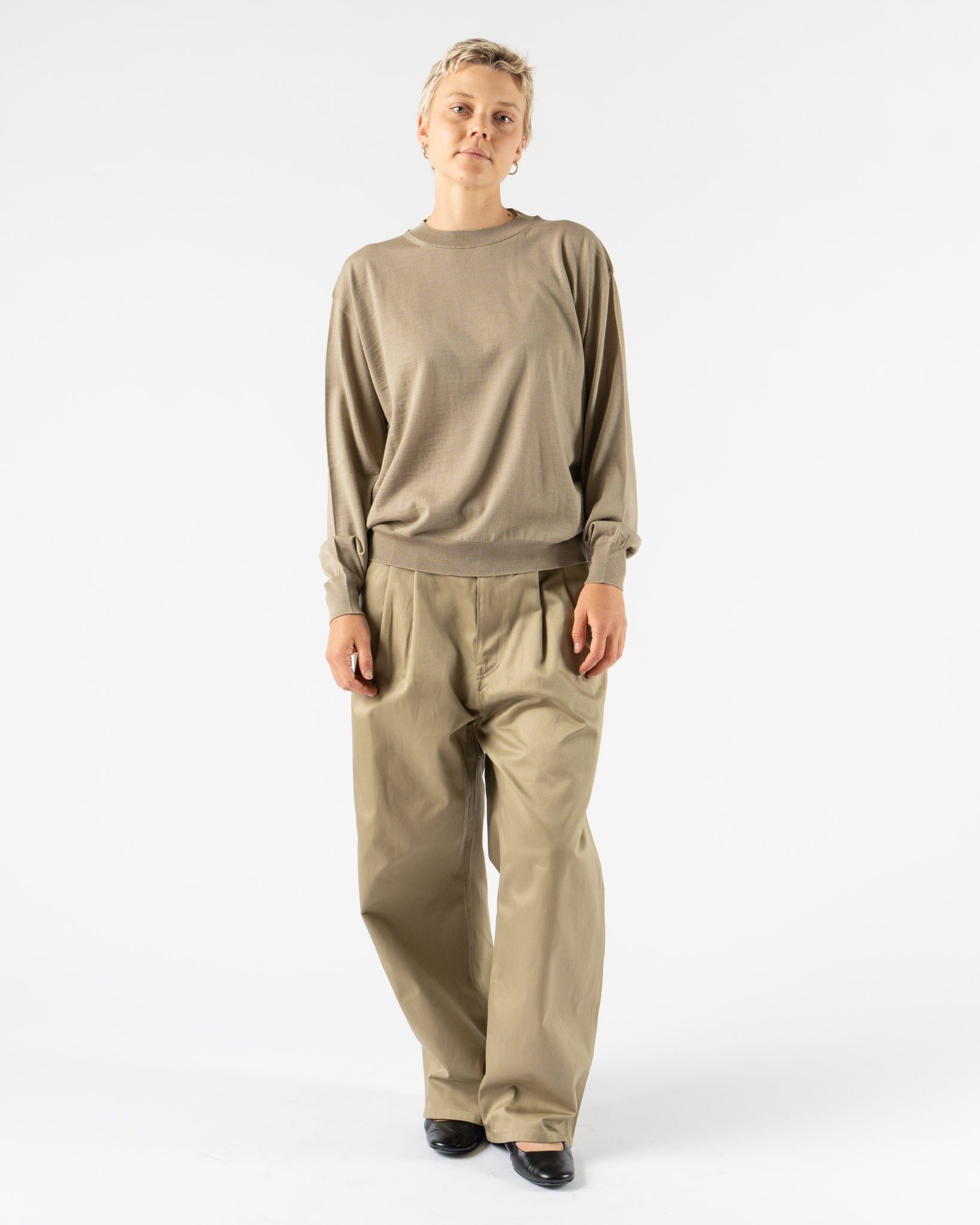 Sofie D'Hoore Muscat Crew Neck Pullover in Cord