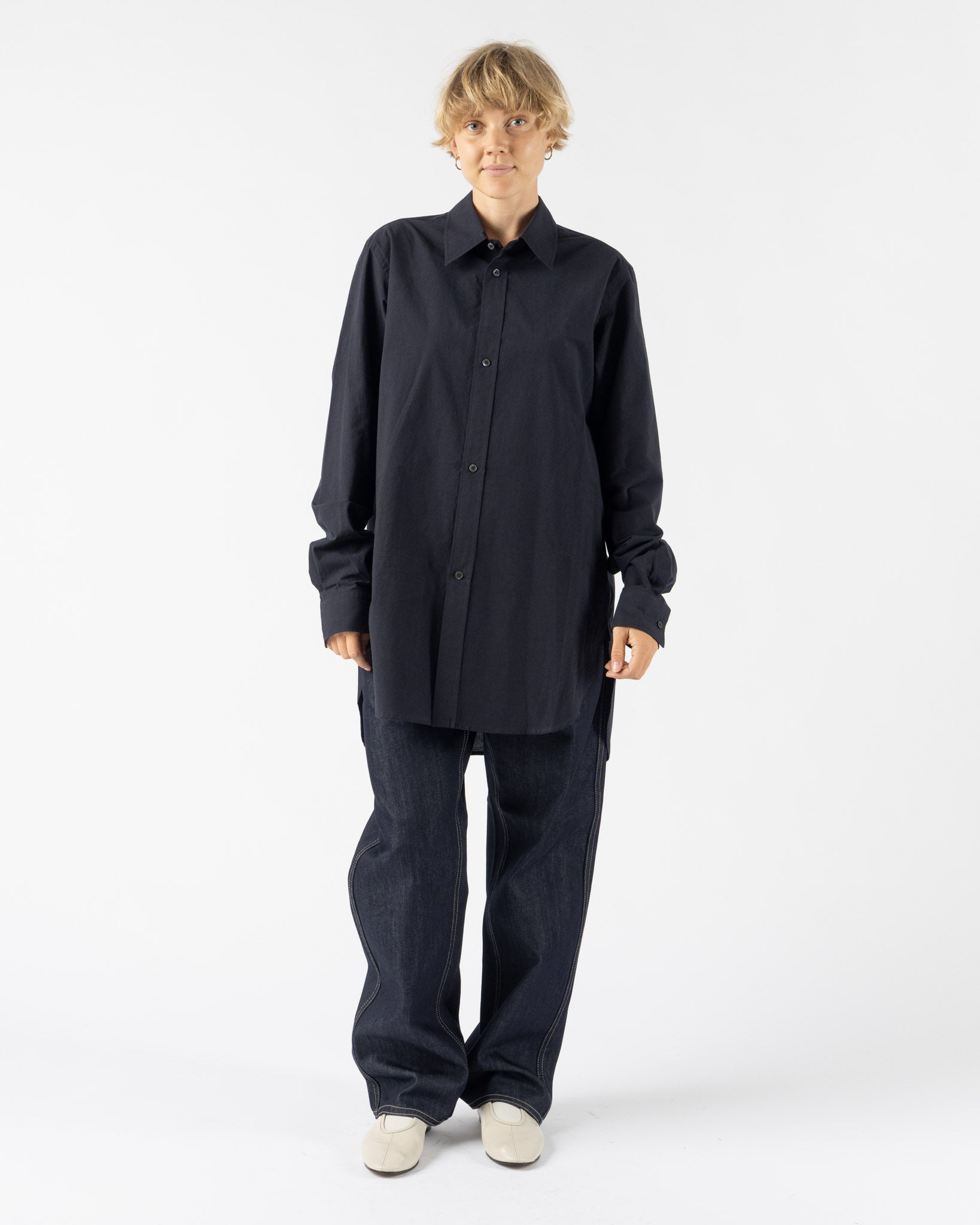 Sofie D'Hoore Breg Shirt in Midnight