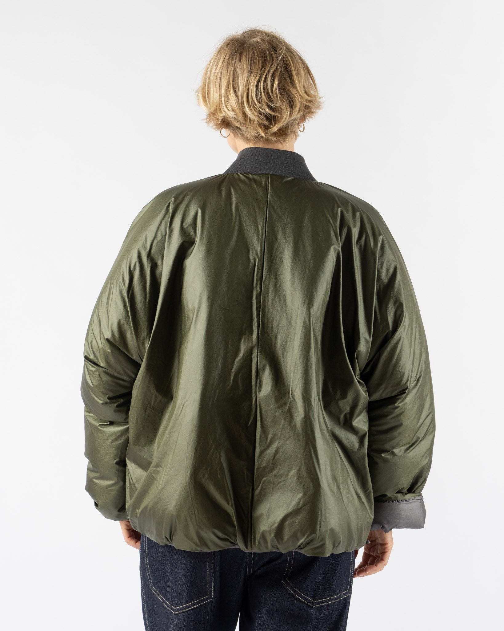 Sofie D'Hoore Origin Jacket in Charcoal/Khaki