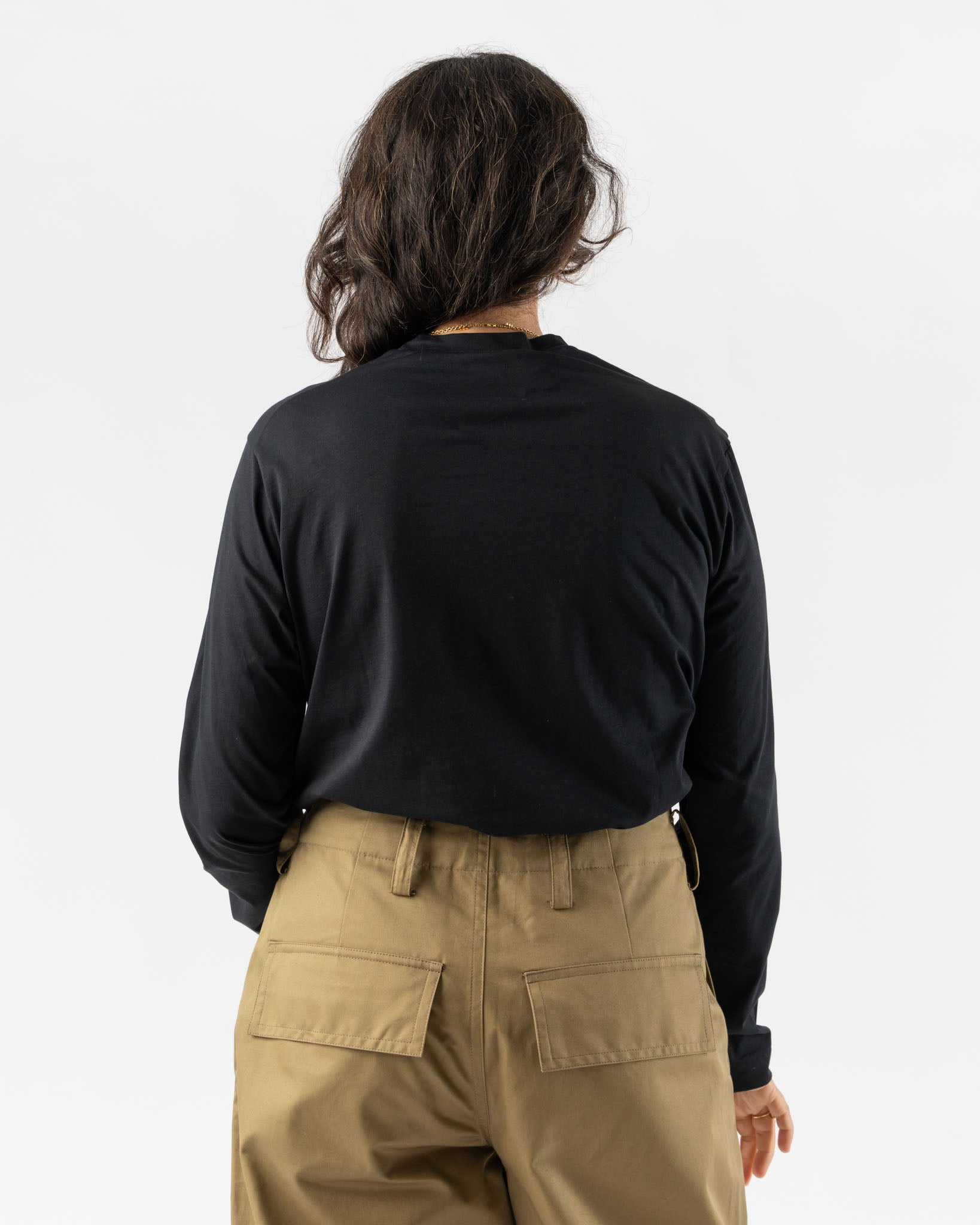 Sofie D'Hoore Thrill Long Sleeve in Off Black