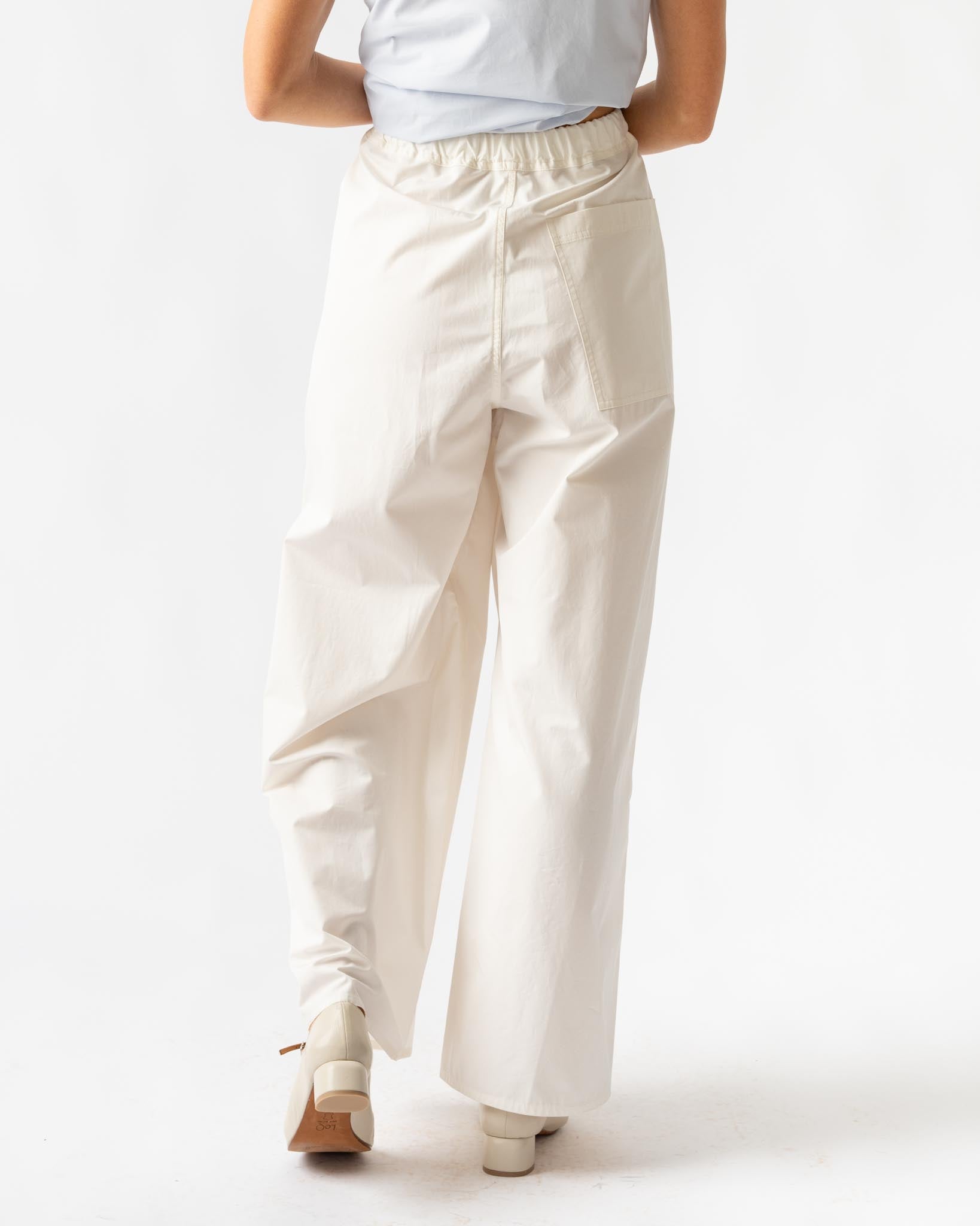 Sofie D'Hoore Pistis Pants in Woven Off White