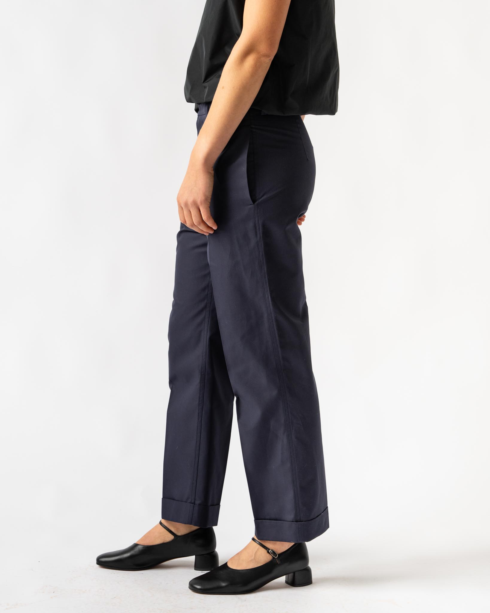 Sofie D'Hoore Paul Pants in Woven Dark Navy
