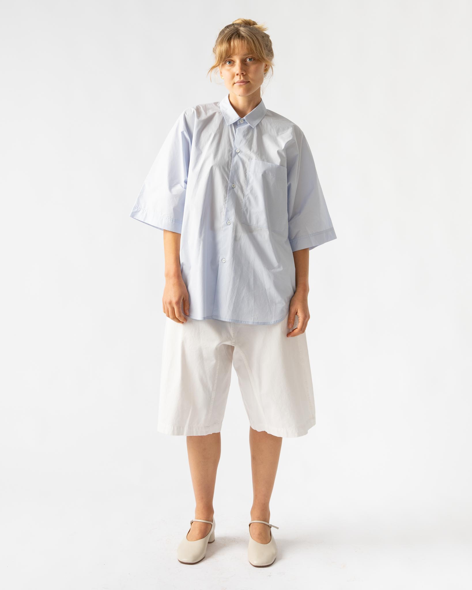 Sofie D'Hoore Pluto Shorts in Woven Coconut