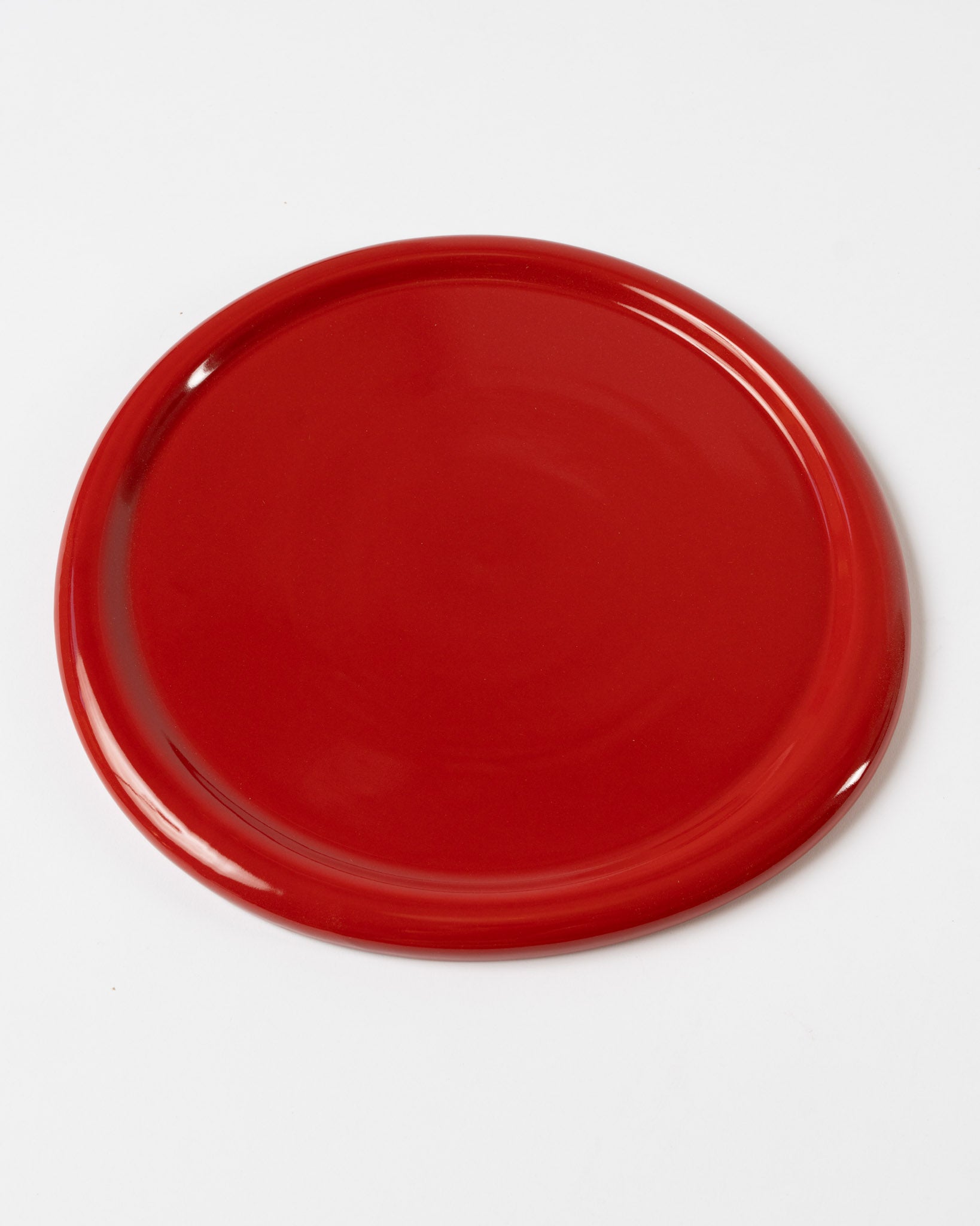 Softedge Studio Platter in Tomato