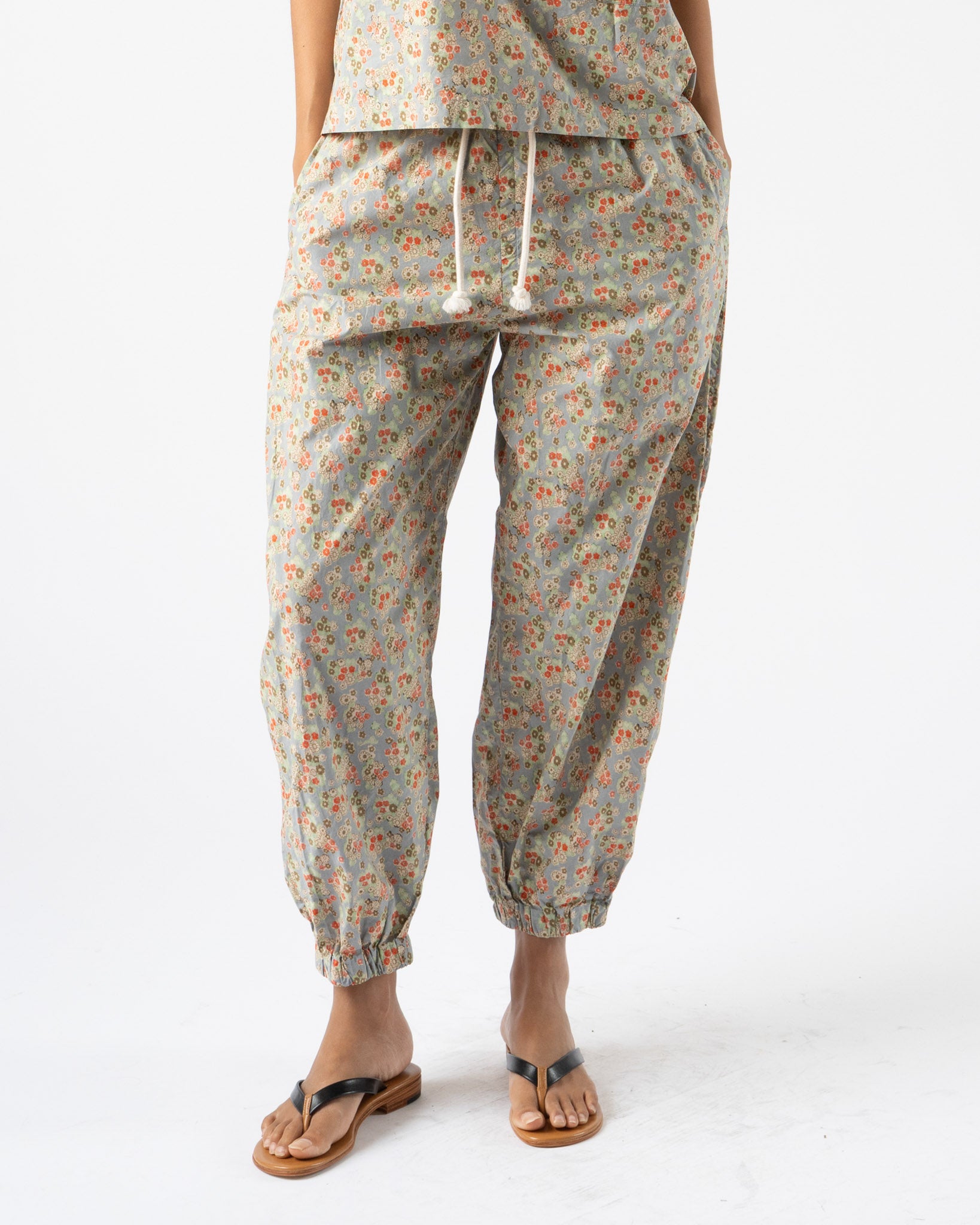 SONO Jamie Joggers in Dusty Blue Floral